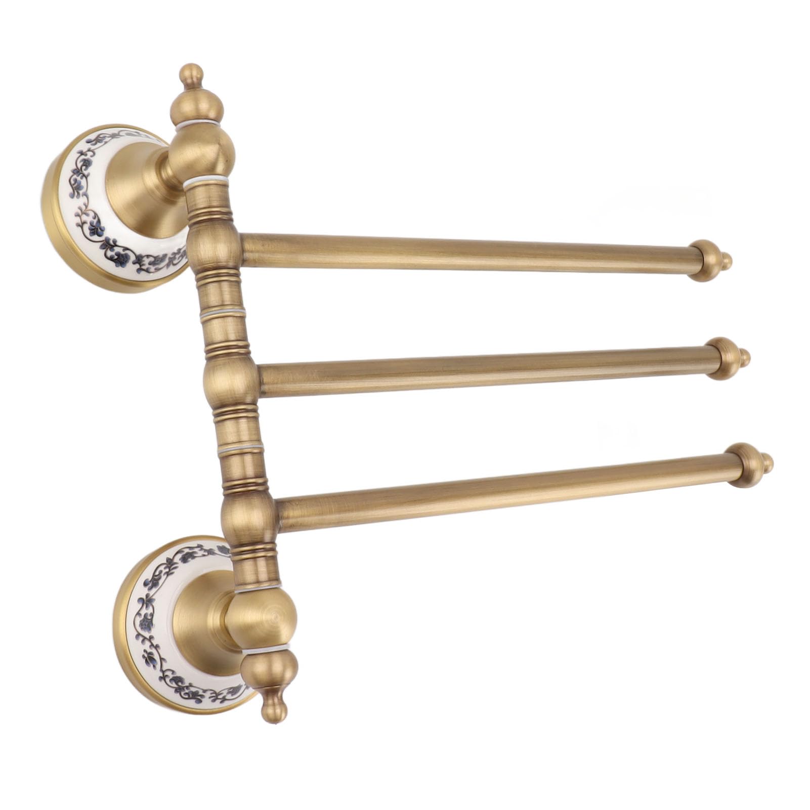 アンティークなタオルハンガーバー3本 アンティークなタオルハンガーバー3本