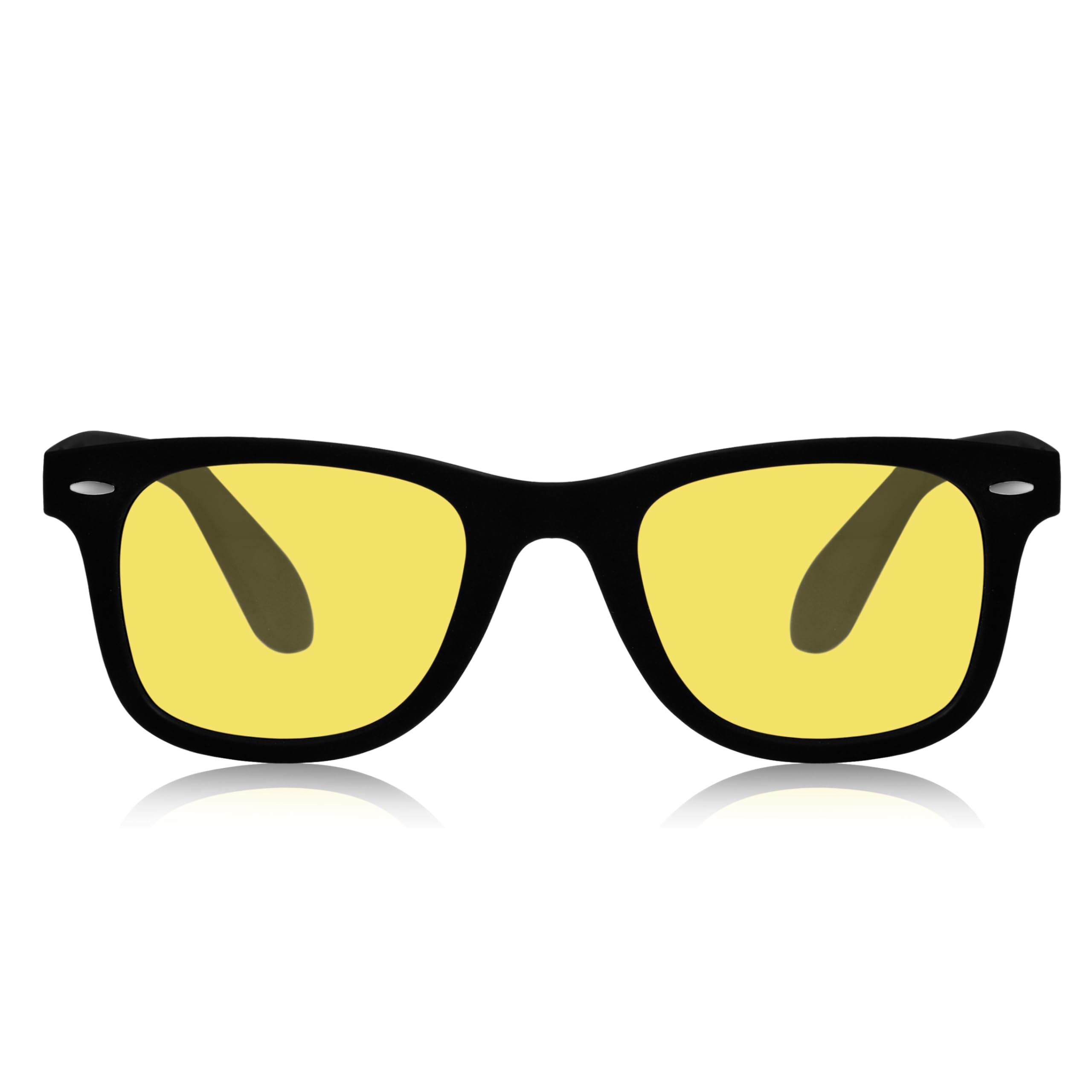 Dervin Gafas de sol cuadradas polarizadas con protección UV para hombres y mujeres