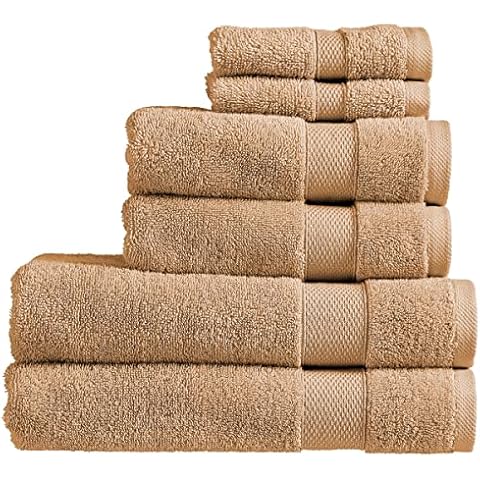 Christy Refresh Brown Towel Set of 6 Cover