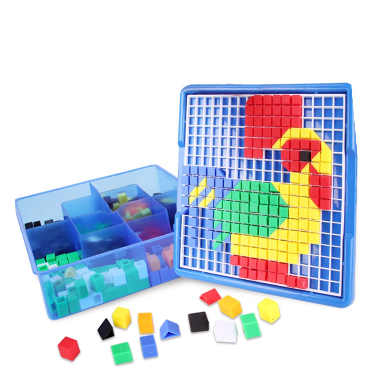 Juguete Rompecabezas de Plástico Educativo para Niños Función de Reconocimiento de Colores y Diseño Artístico Adecuado Vida Diaria y Cumpleaños