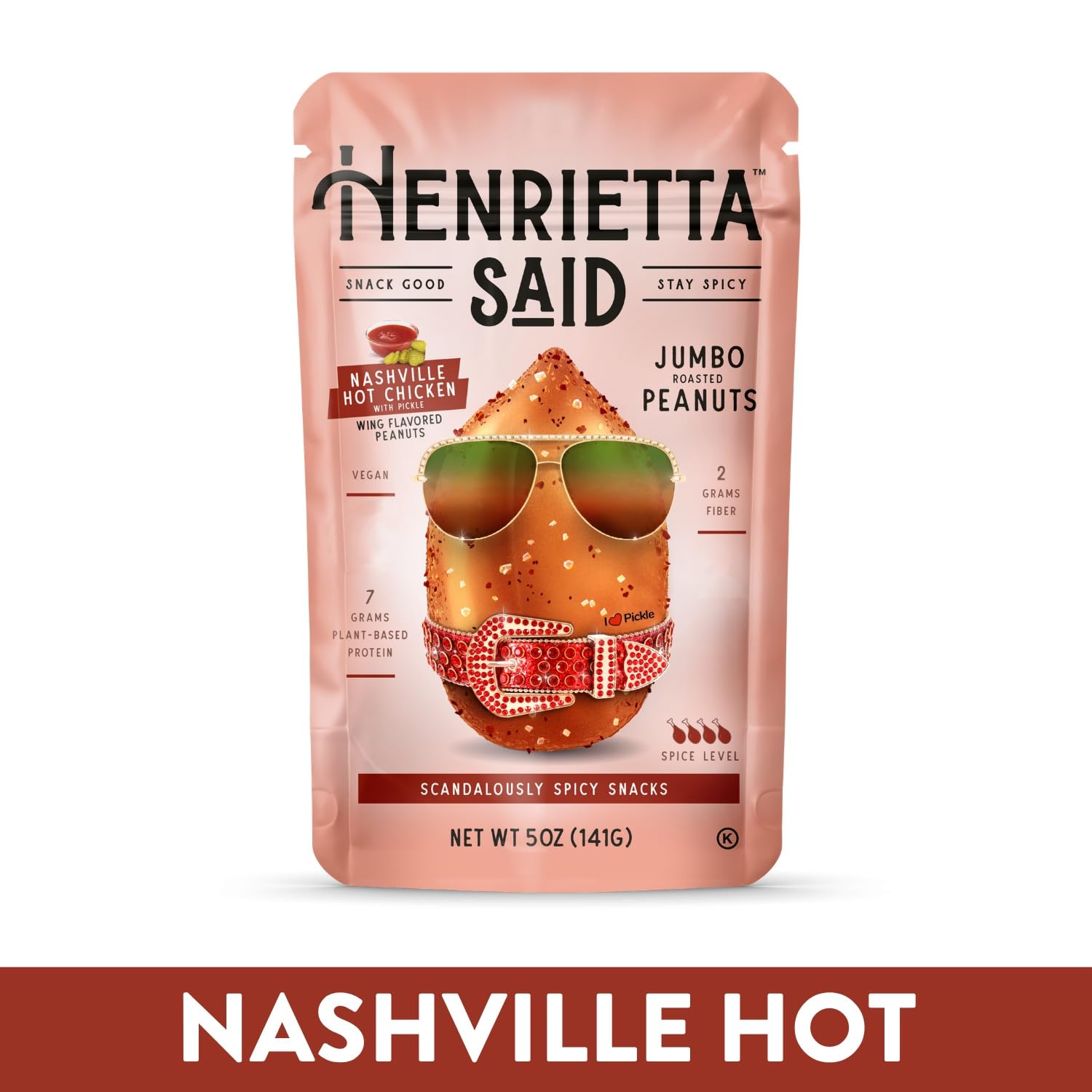 Amazon.com : Henrietta Said Wing-Flavored Peanuts - Truly Good