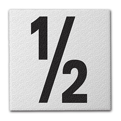 Ceramic Swimming Pool Deck Depth Marker 