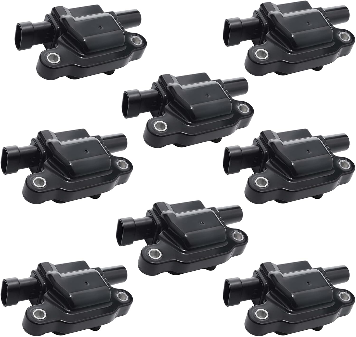 MANATEE 12611424 Ignition Coil Pack 8 PCS fit for Chevy GMC Cadillac Pontiac Silverado Tahoe Suburban Avalanche Yukon Escalade Trailblazer Grand Prix H3 V8 4.8L 5.3L, 6.0L 6.2L, D510C UF413 12570616