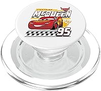 Vista 8 de Cars - Calcomanía de Rayo McQueen PopSockets intercambiables PopGrip