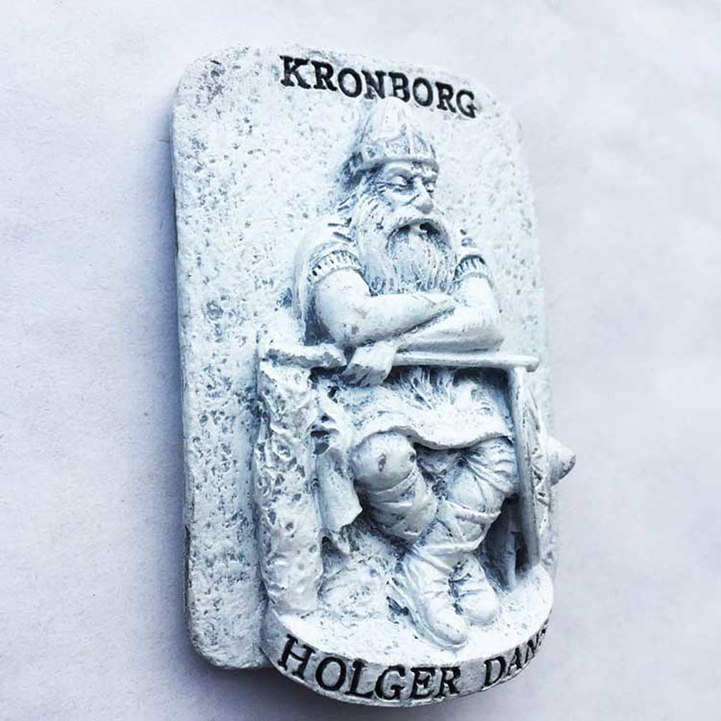 MUYU Magnet 3D Kronborg Holger Danske Danimarca Frigorifero turistica