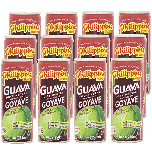 Philippine Juice Nectar Guava, 8.4 Ounce (Pack of 12)