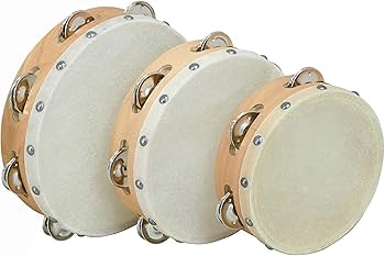 Amazon.co.jp: 学校でも使用される。 キクタニ 皮付きタンブリン 18
