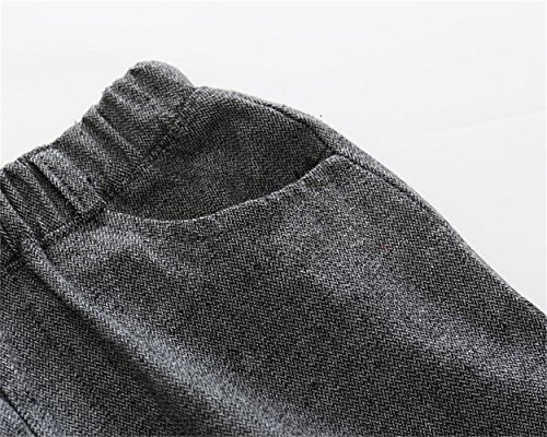 Kimocat Boys 3Pcs Clothing Sets Cotton Long Sleeve Bowtie Shirts +Vest +Pants Casual Suit (3T) #TOP5