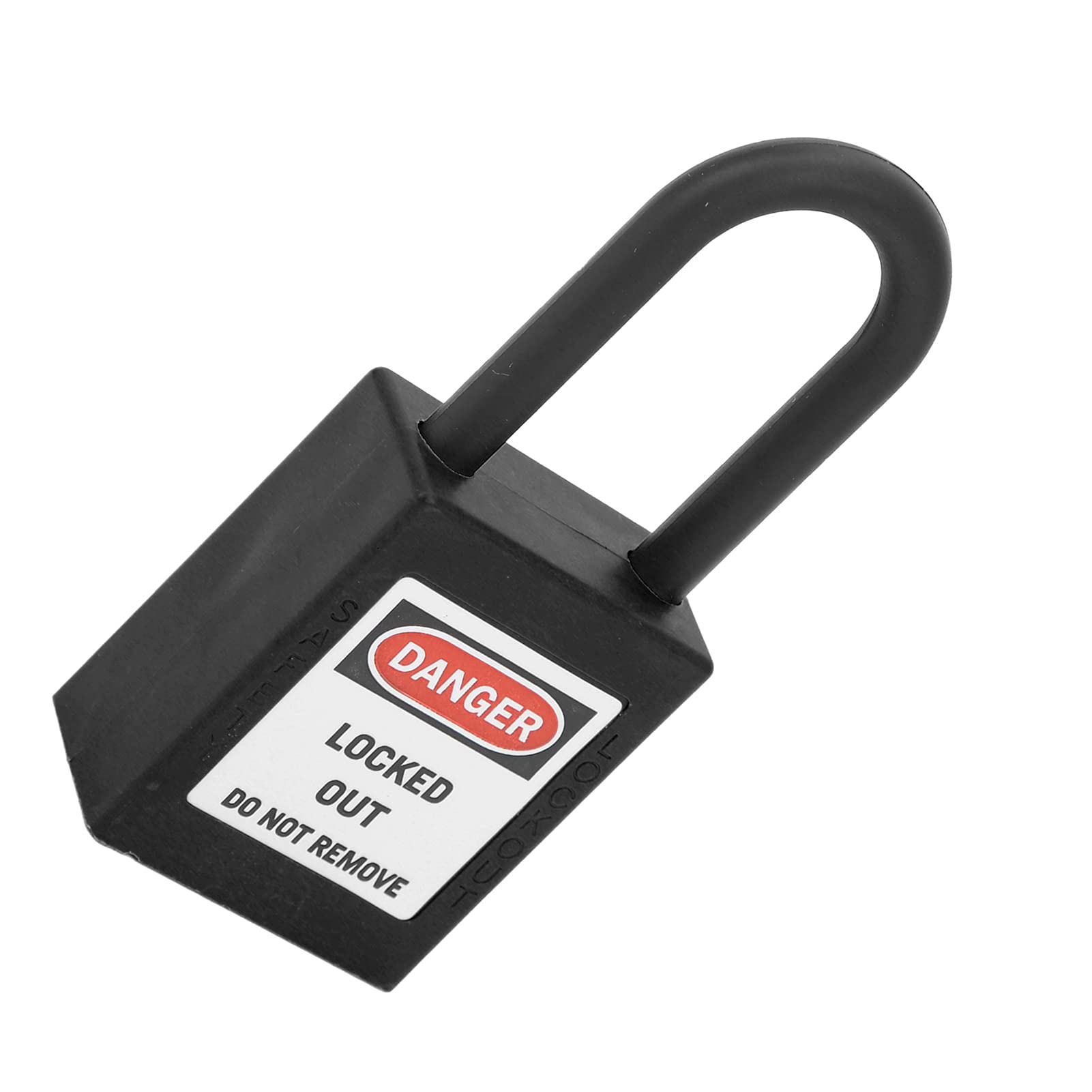 KKPLZZ Cadenas de sécurité 38 Mm en Nylon Non Conducteur Anse de 6 Mm