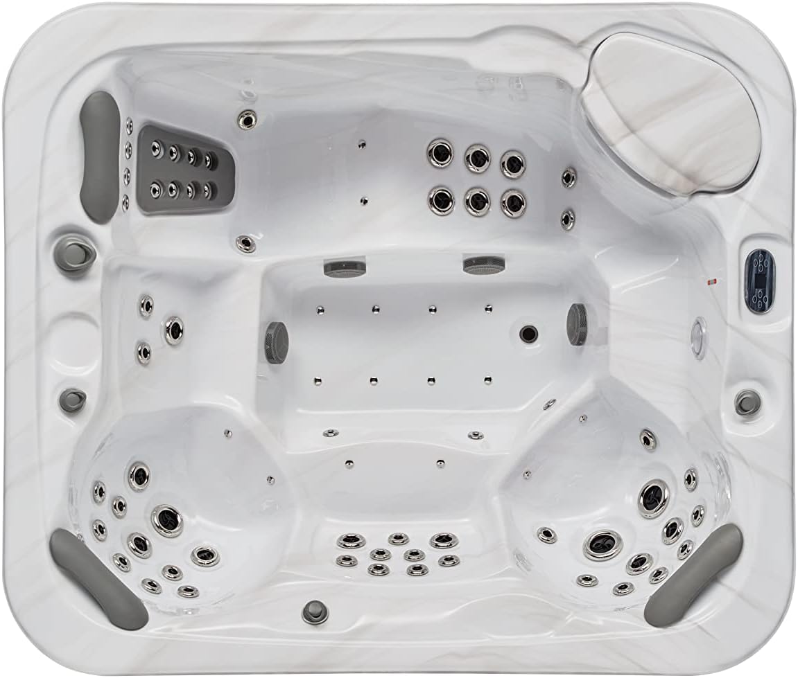 Danika 5-Person 84-Jet Deluxe Lounger Hot Tub