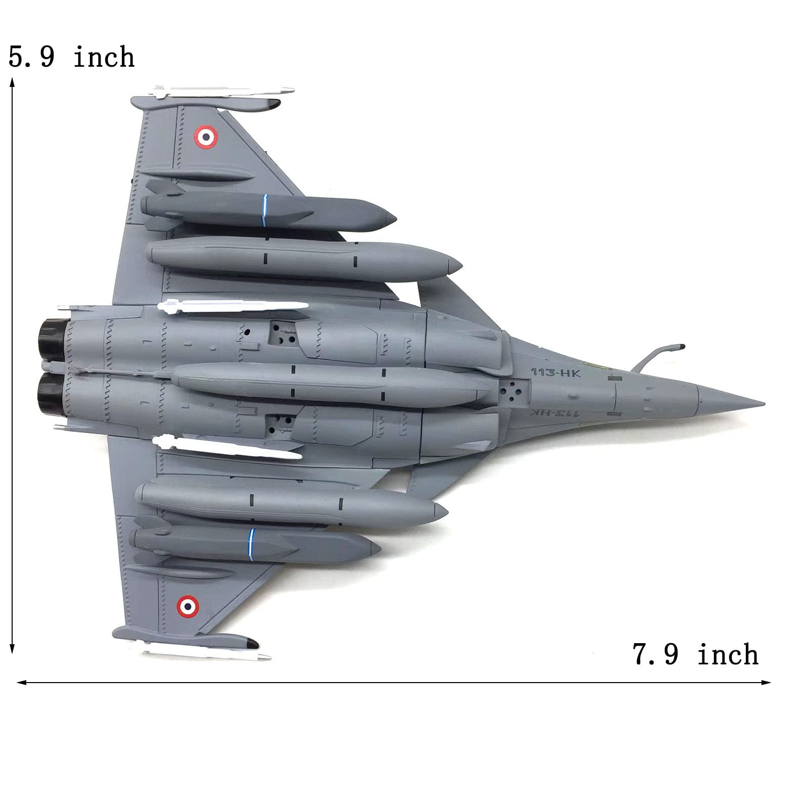 Amazon.co.jp: AZIZAT 1:72 フランス空軍モデルジェット機モデル