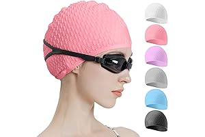Tripsky Silicone Swim Cap: Protect Your Locks While You Swim