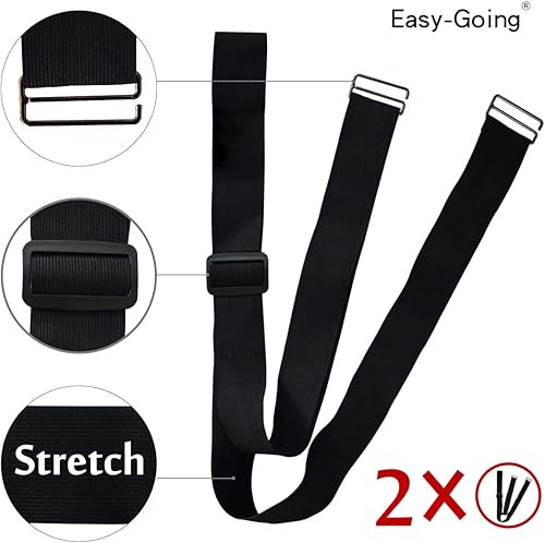 Miniatura 645 de Easy-Going - Funda reversible para sofá, resistente al agua, con varillas de espuma y correas elásticas, protector de muebles para mascotas y perros