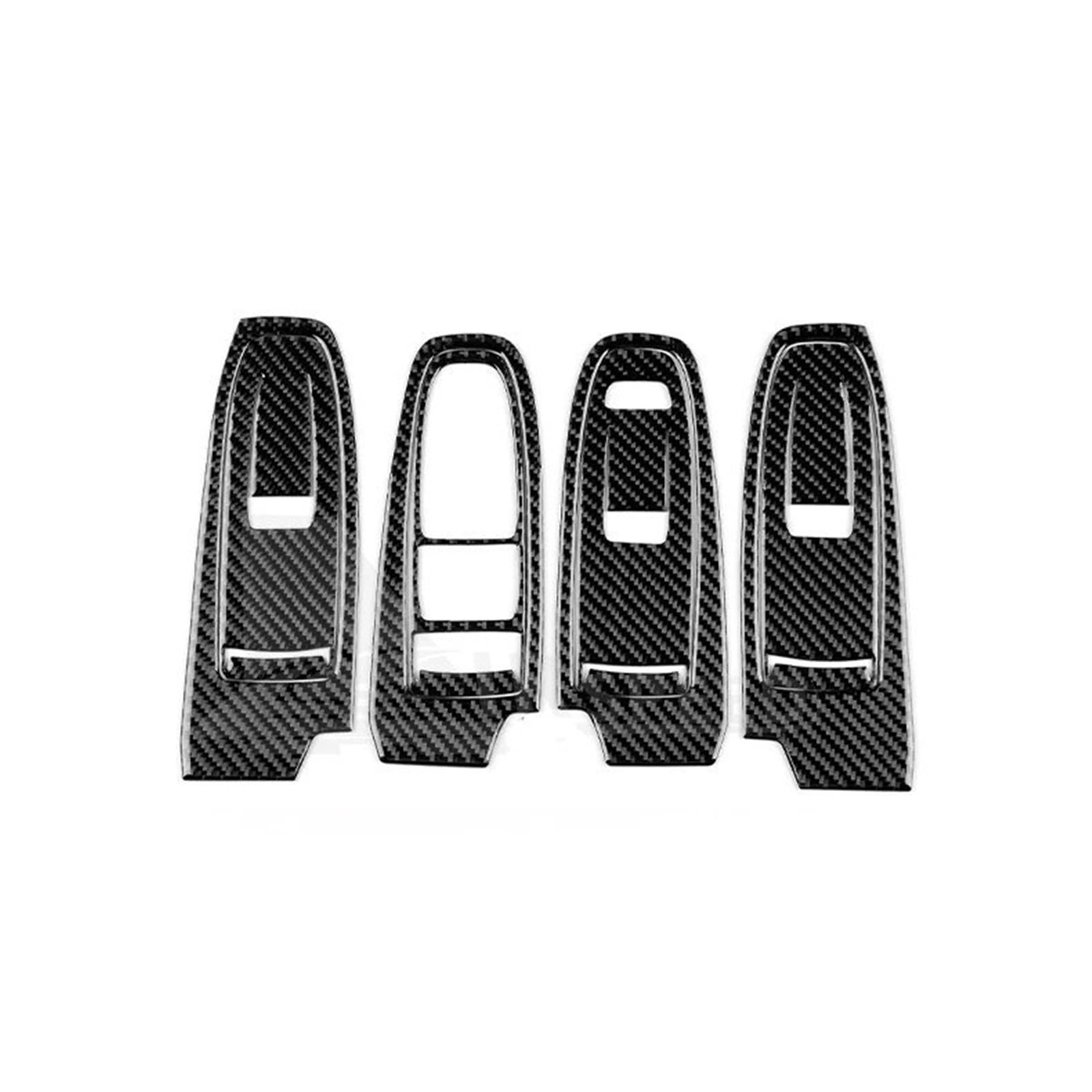 Real Soft Carbon Fiber Sticker for Subaru WRX STI 2022 2023 Door Window Switch Button Panel Interior Trim Accessories FRTRGVUVXP(LHD)
