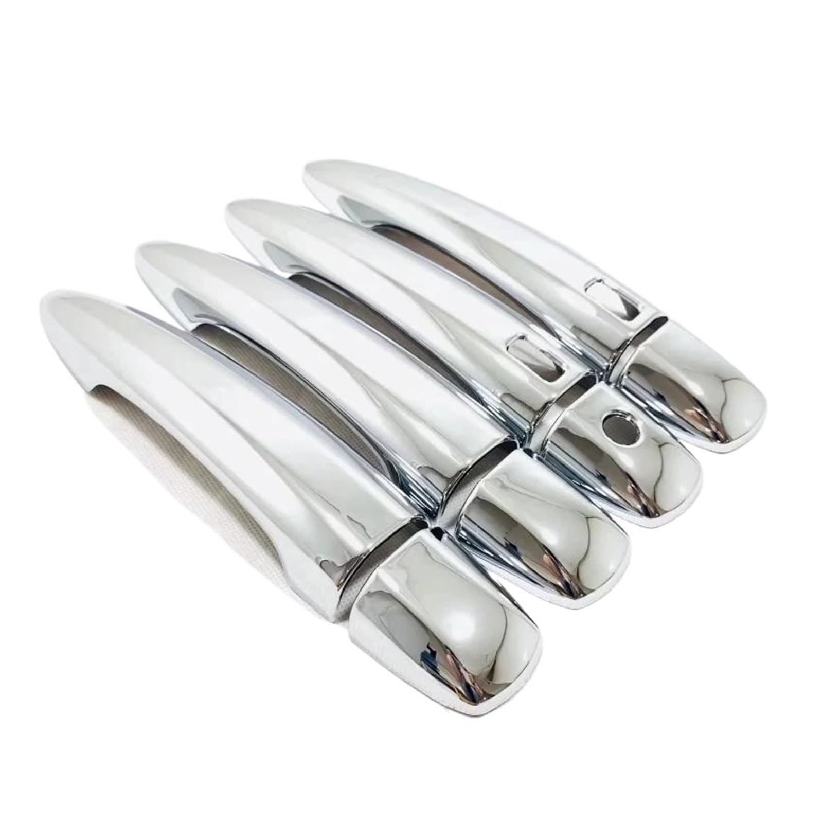 Cavinbdz Silver B For Nissan For Altima For Teana For Sentra For Sylphy For X-Trail For Rogue T33 For Qashqai J12 Car Exterior Door Handle Cover (Silver B)
