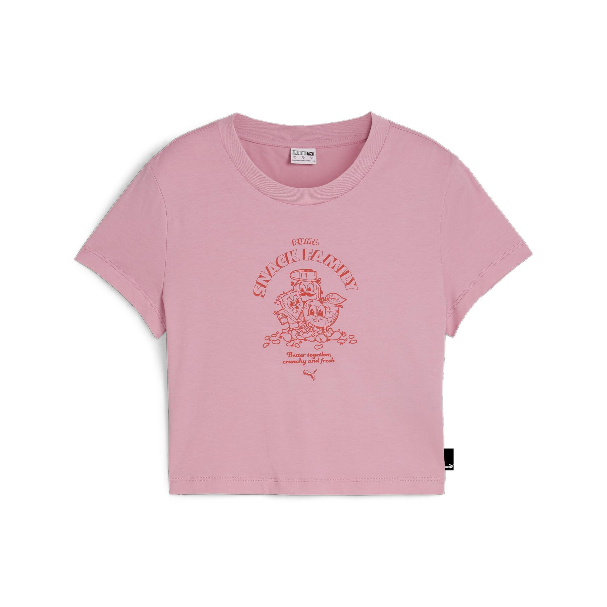 PUMA Damen Graphic Baby T-Shirt Graphic Baby T-Shirt