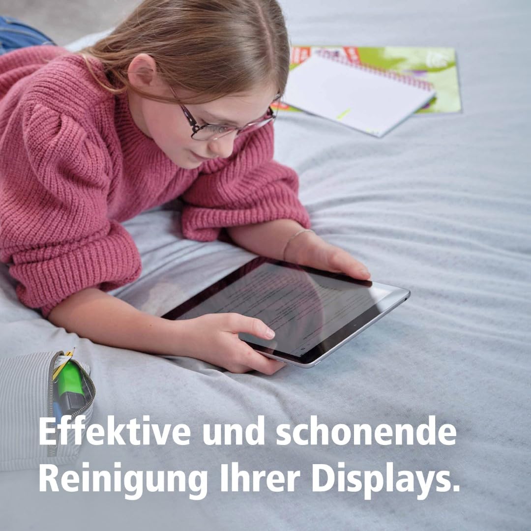 Zeiss Spray detergente per display con contenuto da 120 ml, incluso un panno in microfibra per una pulizia sicura ed efficace di superfici ottiche, senza alcool, antistatico, 606243, bianco