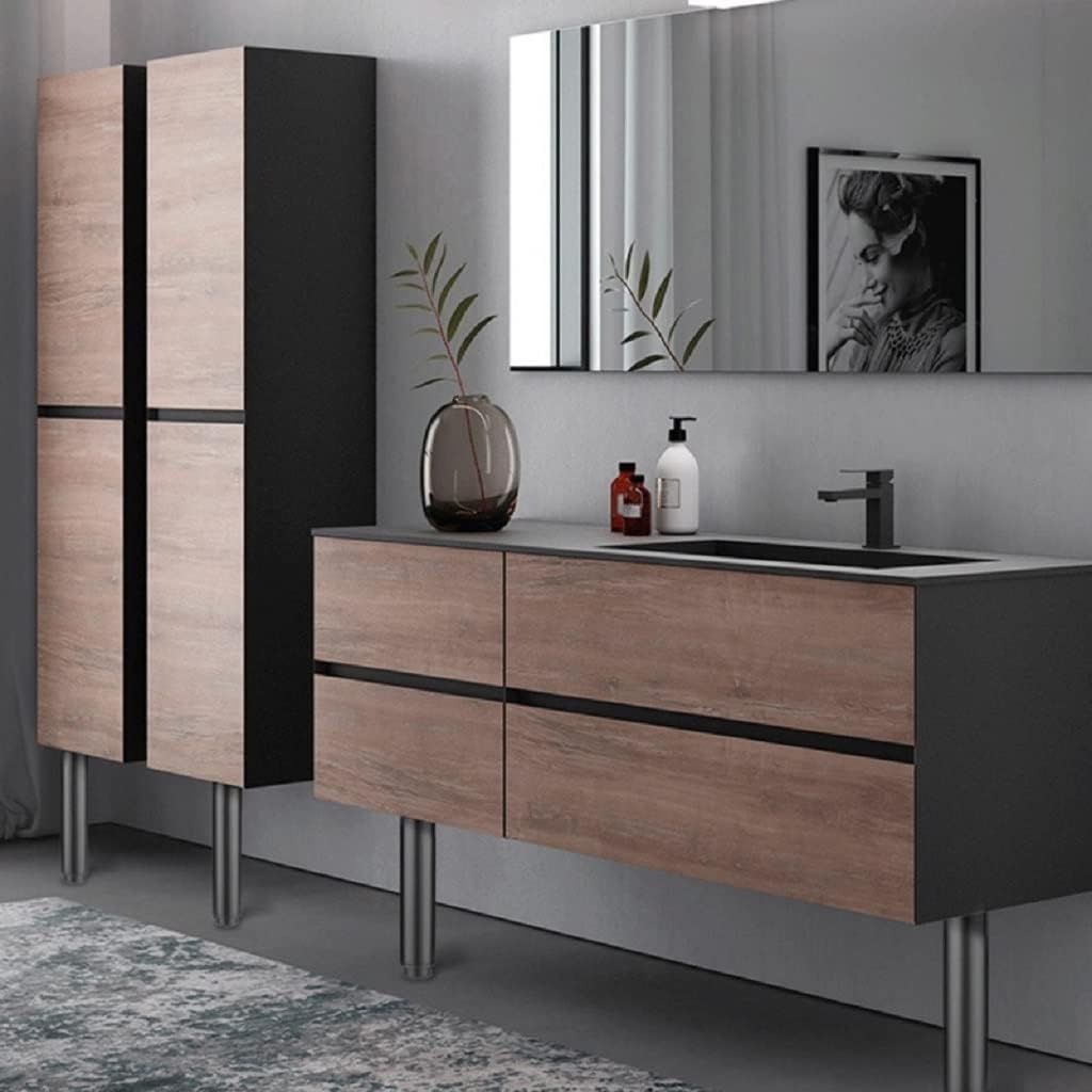 Furniture Legs, 4 Pcs Table Feet Sofa Bed Leg Iron Furniture Legs Replacement Strong Load-Bearing Furniture Hardware Adjustable Height