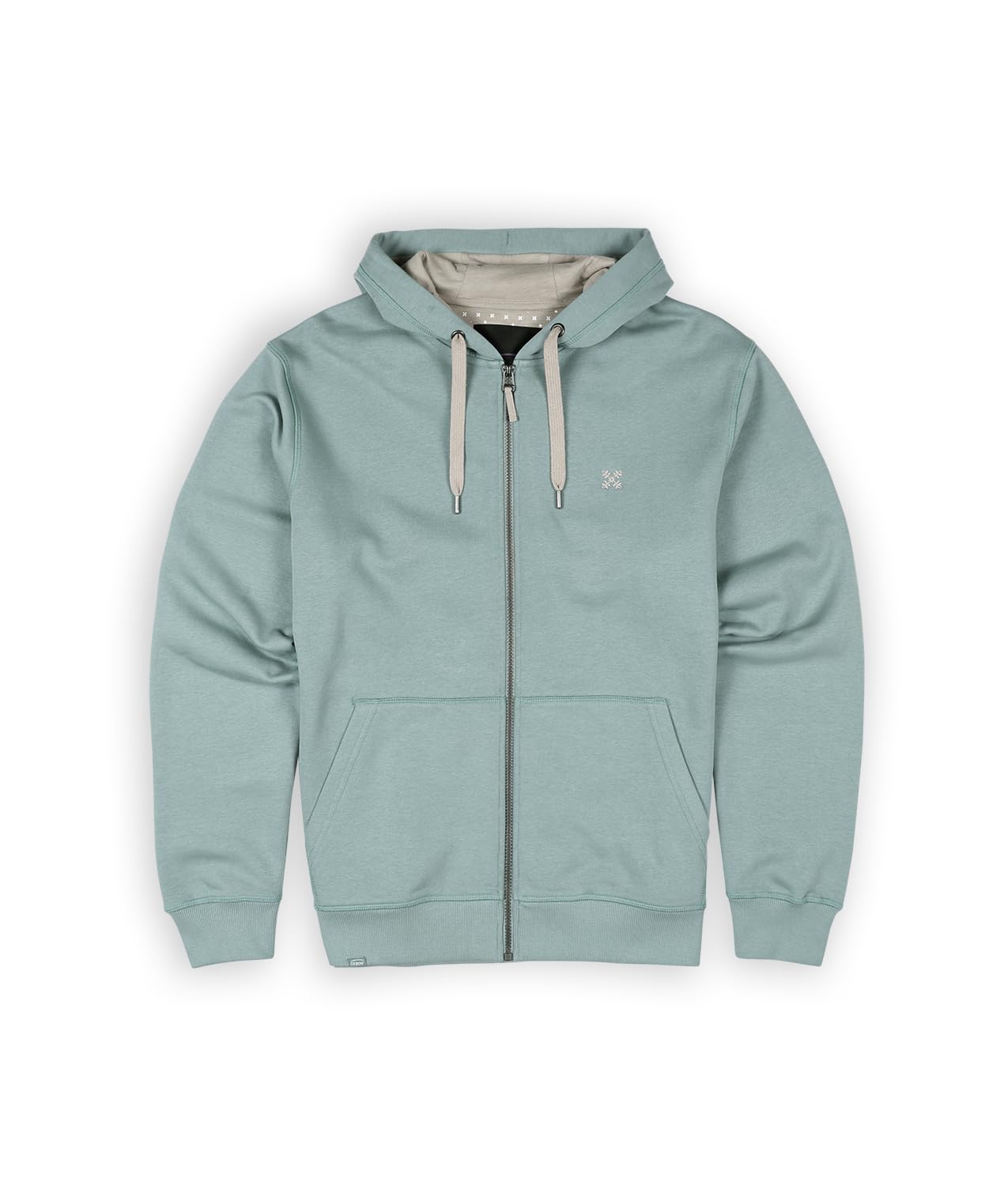 OXBOW Sweat à Capuche zippé SALET Essentials Ete 2026 Manches Longues, Col Rond, Uni, Zippé, avec Capuche