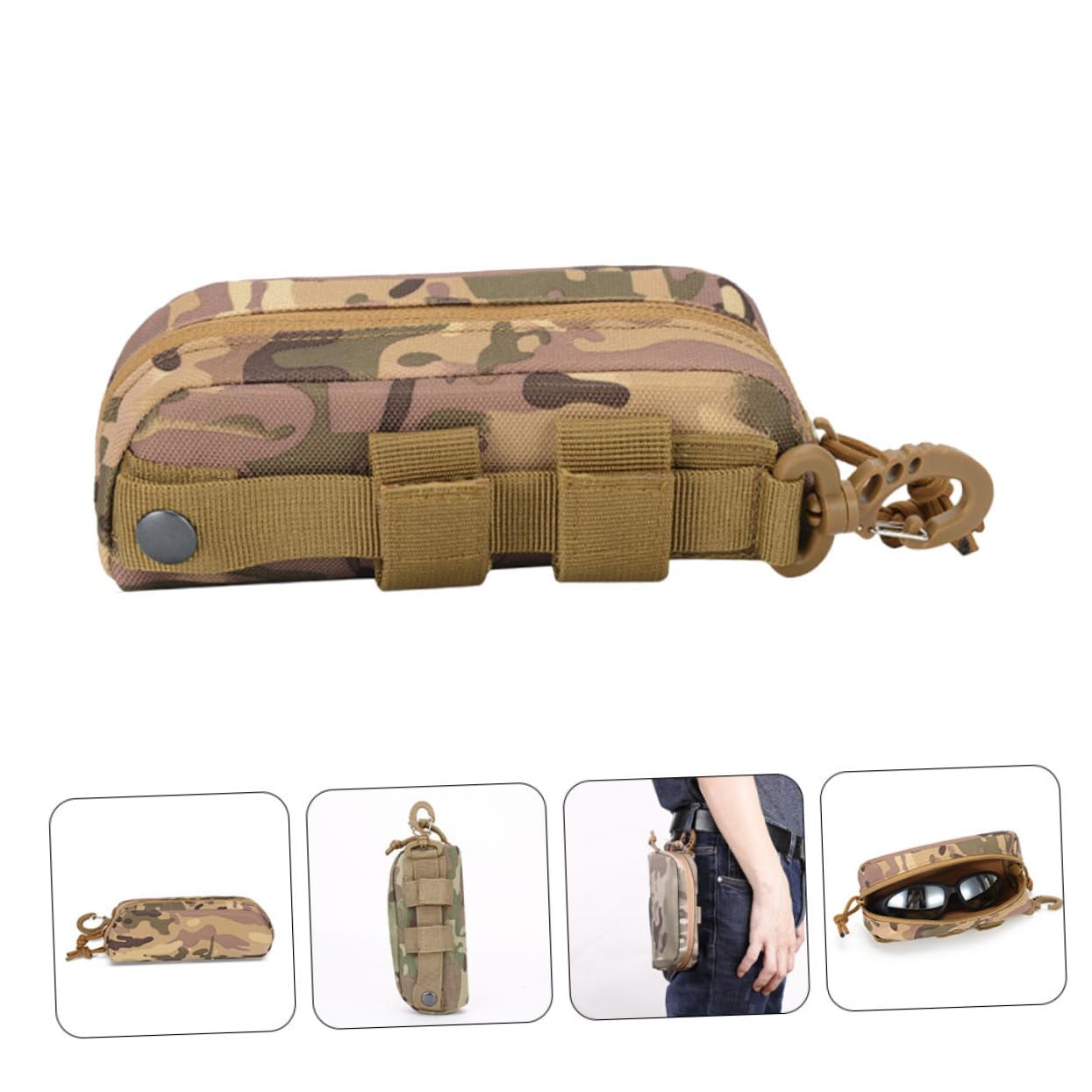 GALPADA Funda protectora para gafas estuche de gafas estuche Protector e para de sol protector de e de anteojos envases de anteojos nailon