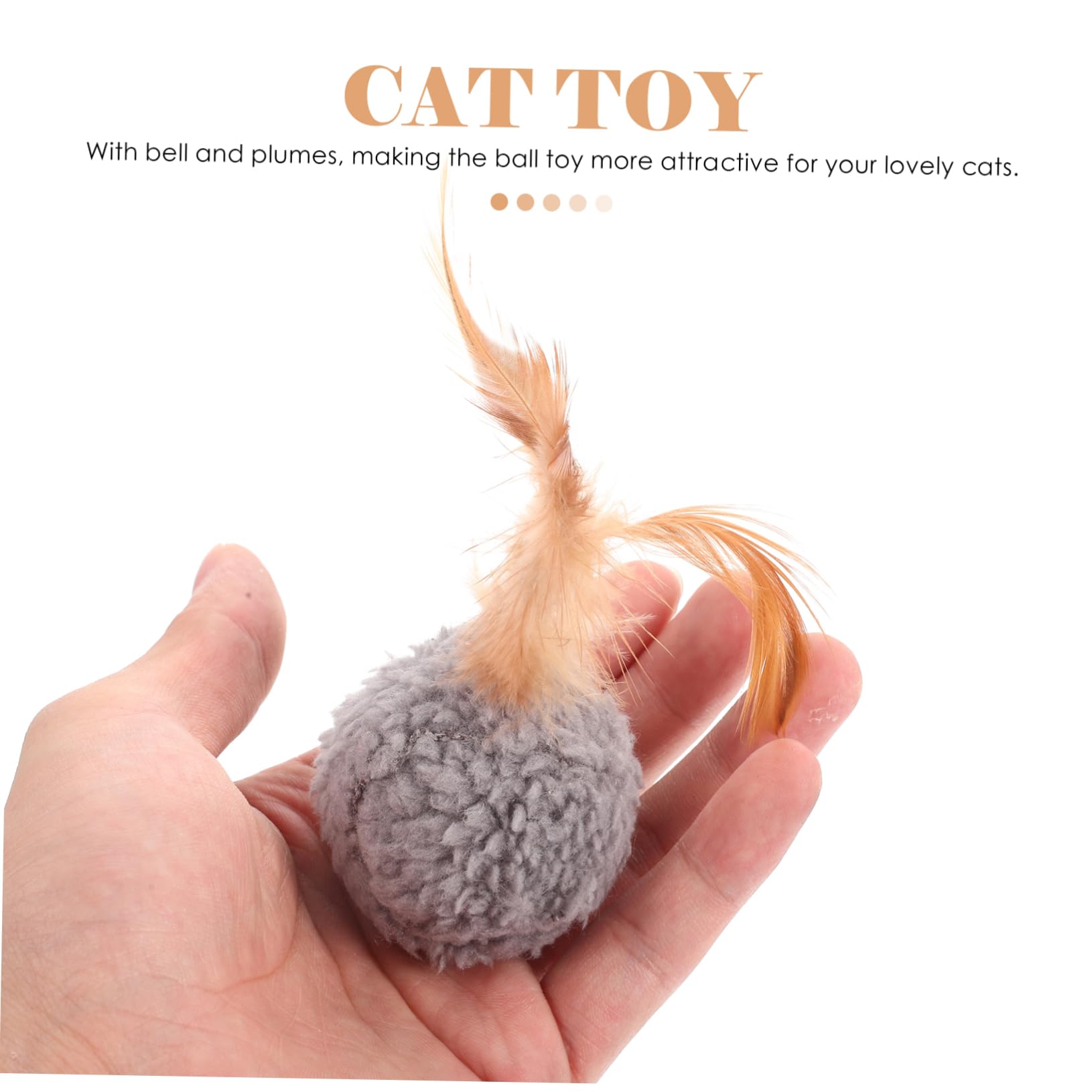 Happyyami 45piezas Juguete Interactivo para Gatos De De y Sonido Juguetes Resistentes para Gatitos y Gatos para Estimulación y Interiores