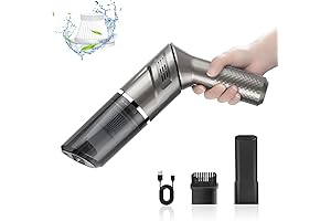 120W Car Vacuum Cleaner High Power - Mini Handheld Cordless Vacuum