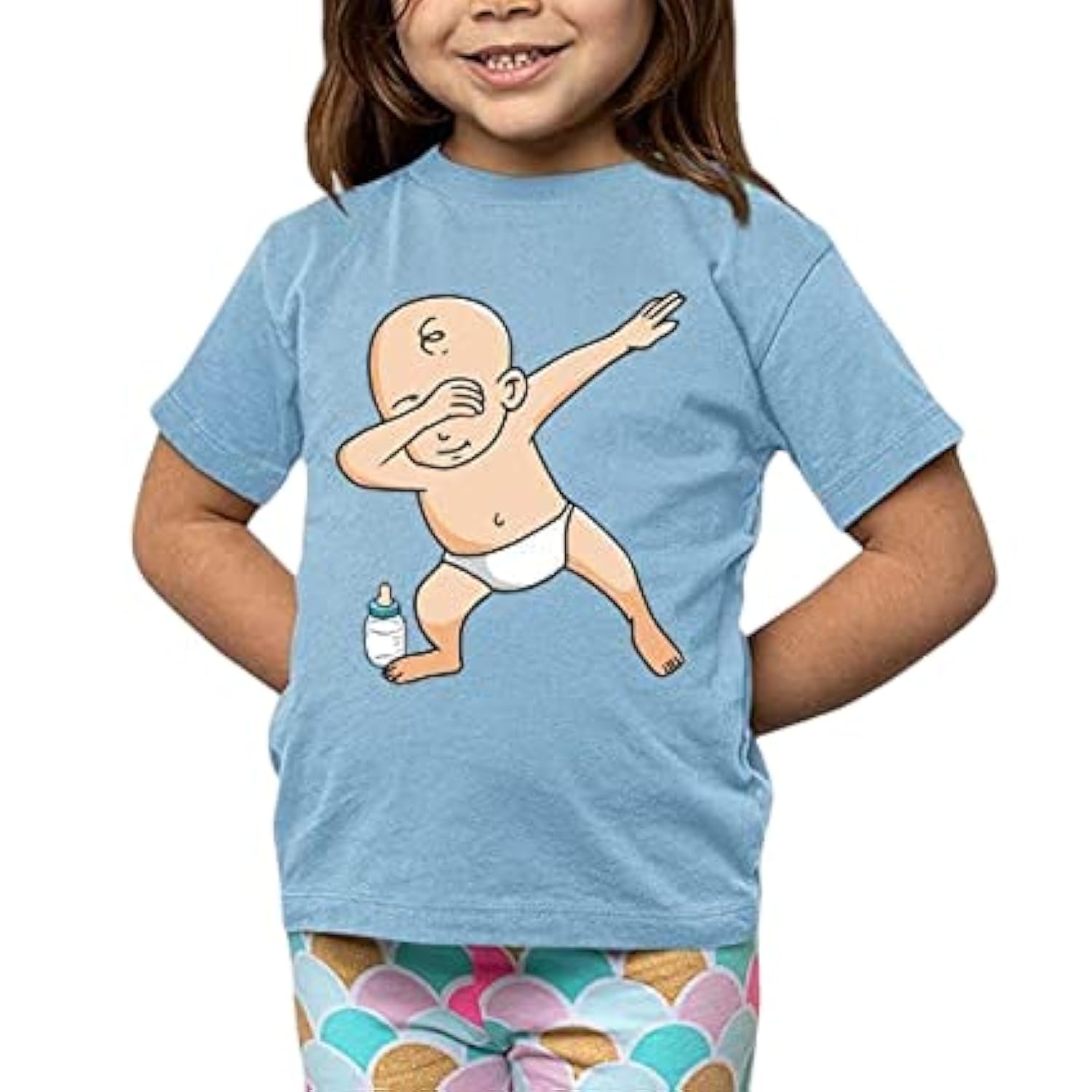 Kids Unisex T-Shirt Camesita Printed The Dabbing Dance Baby