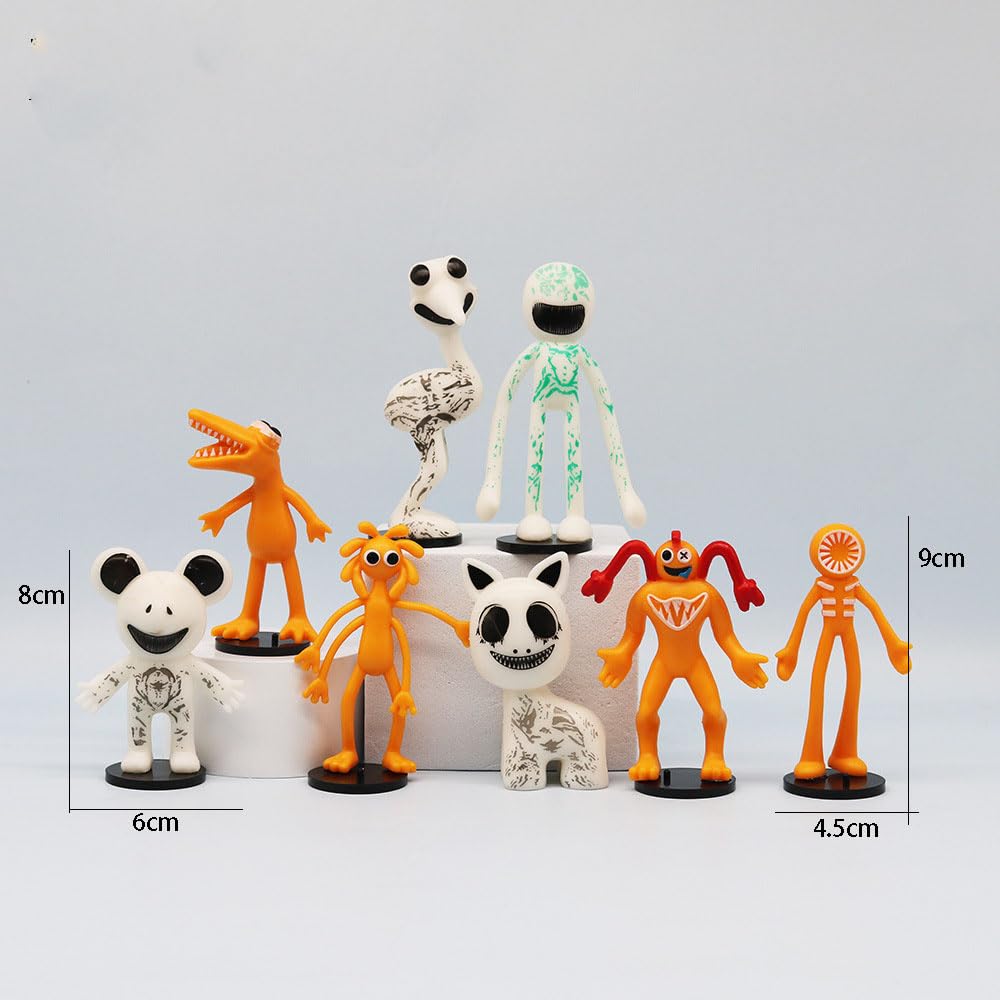 Amazon.co.jp: ズーノマリー フィギュア ゲーム キャラ 人形セット 8個