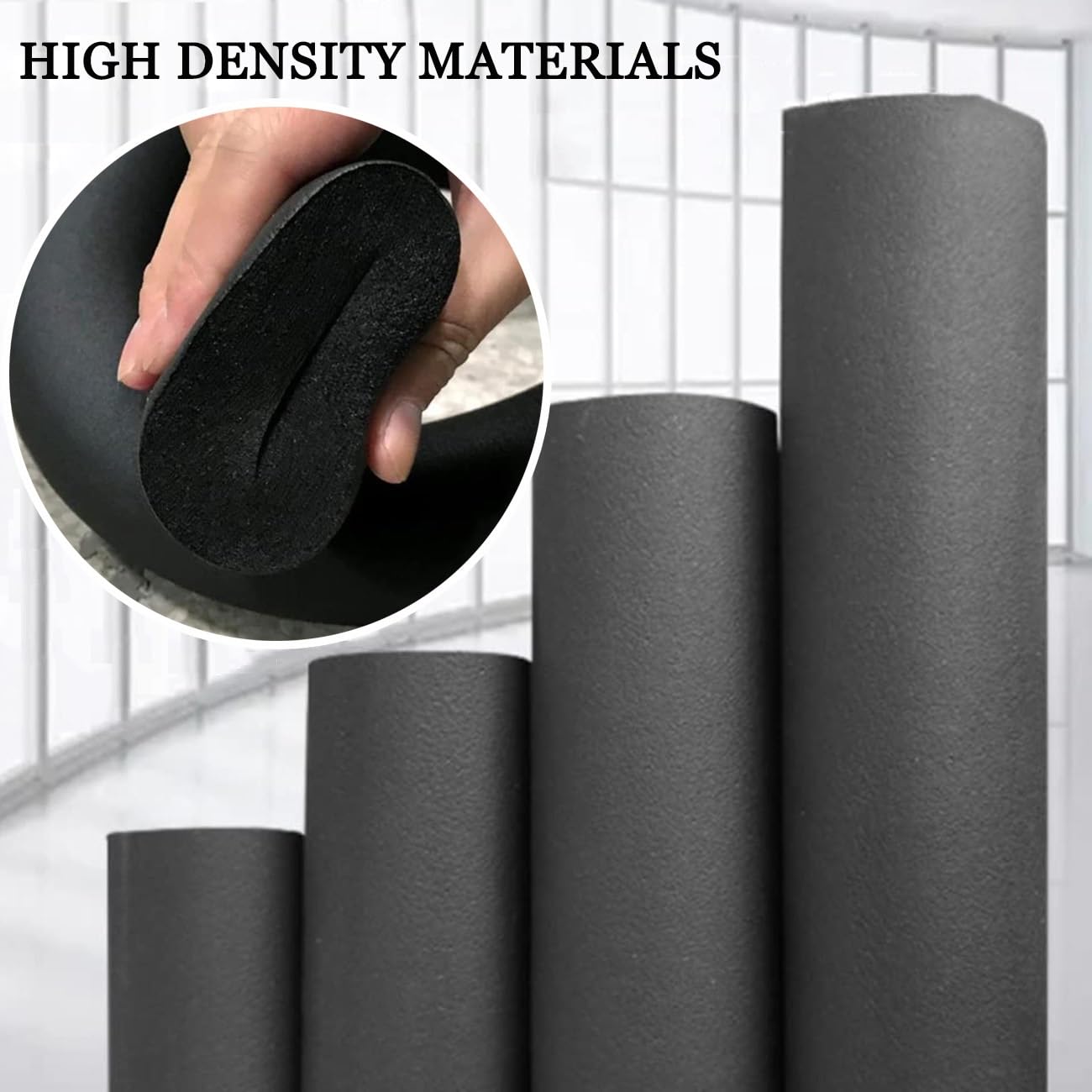 Mousse isolante for tuyaux, tube isolant en mousse nitrile flexible, épaisseur 30 mm, for industriels extérieurs, plusieurs tailles(48mm/1.89in)
