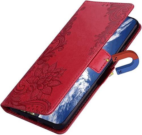 Miniatura 9 de Funda para Redmi Note 11 Note 11S, correa de muñeca con función atril de piel sintética, tarjetero para tarjetas de efectivo, funda protectora a