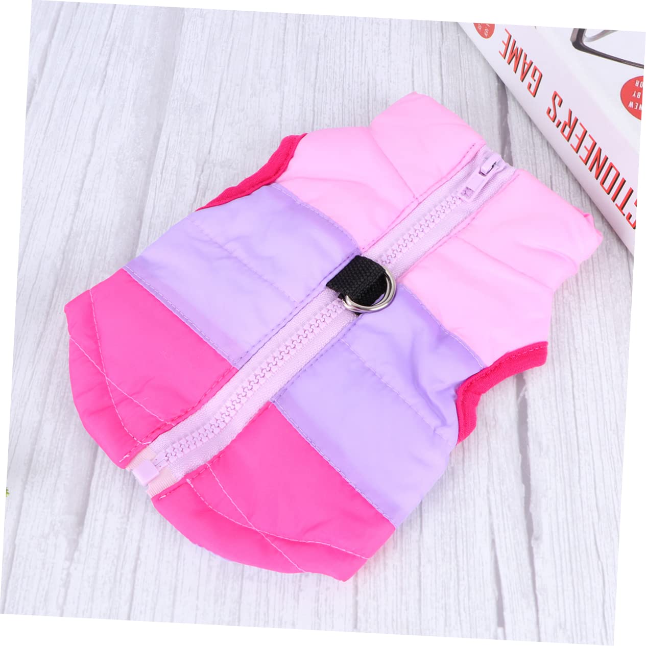 WOONEKY 3 Stücke Hund Regenmäntel Weste Hund Jacke Weiche Baumwolle Pet Supplies