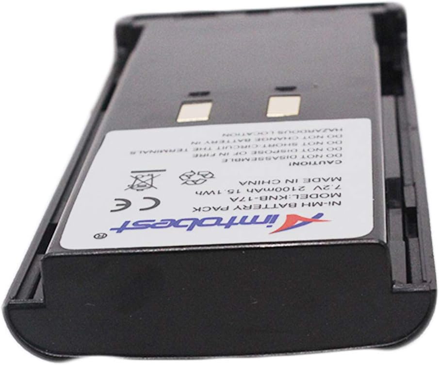 KNB-17A 2100mAh Ni-MH Battery Compatible for TK-190 TK-280 TK-290 TK-380 TK-390 TK-480 TK-481 TK-5400 Radio KNB-16 KNB-17 KNB-21N KNB-22N