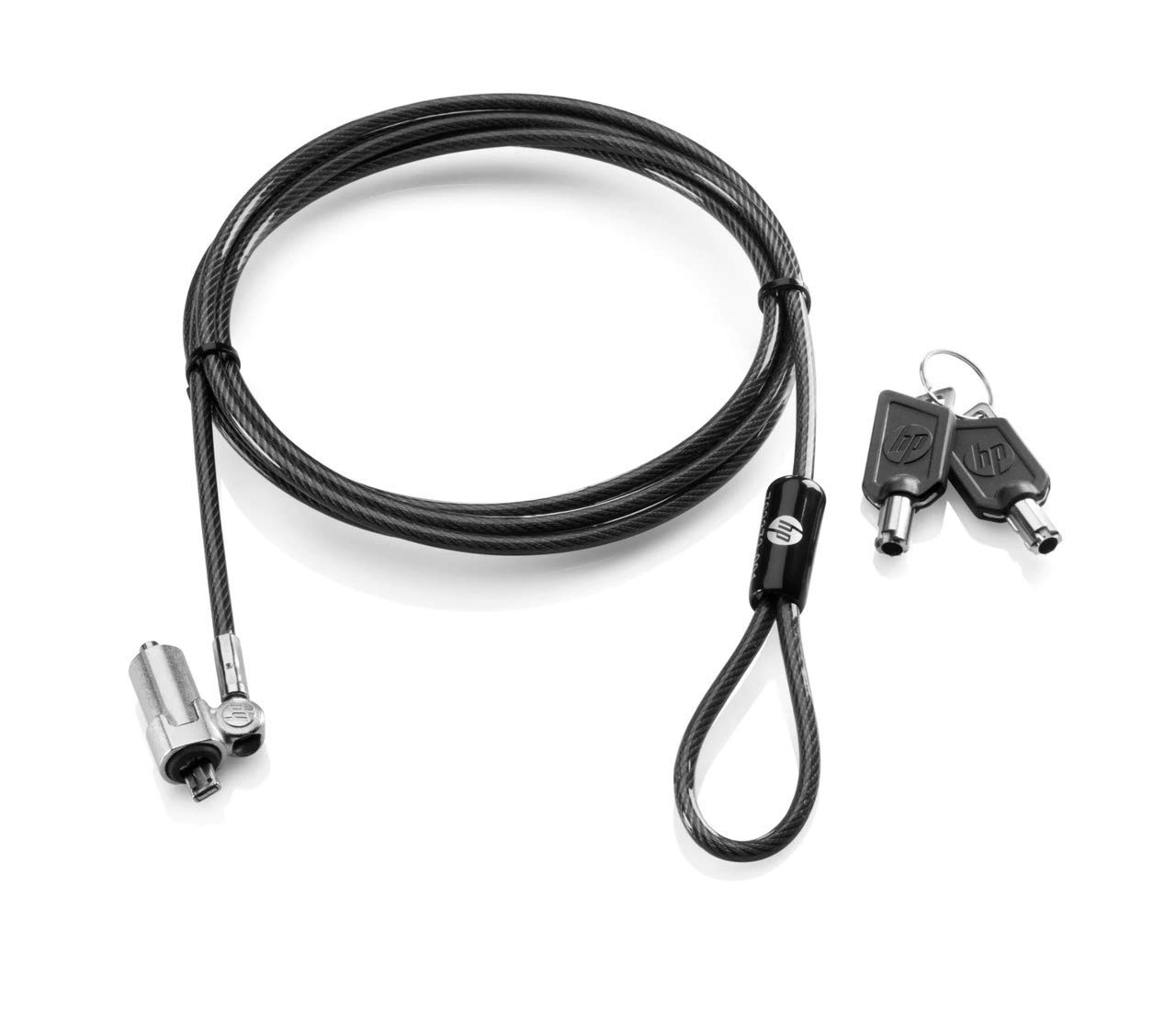 Hp Black T1a62aa Notebook Security Cable Lock Keyed Cable Lock 10 Mm