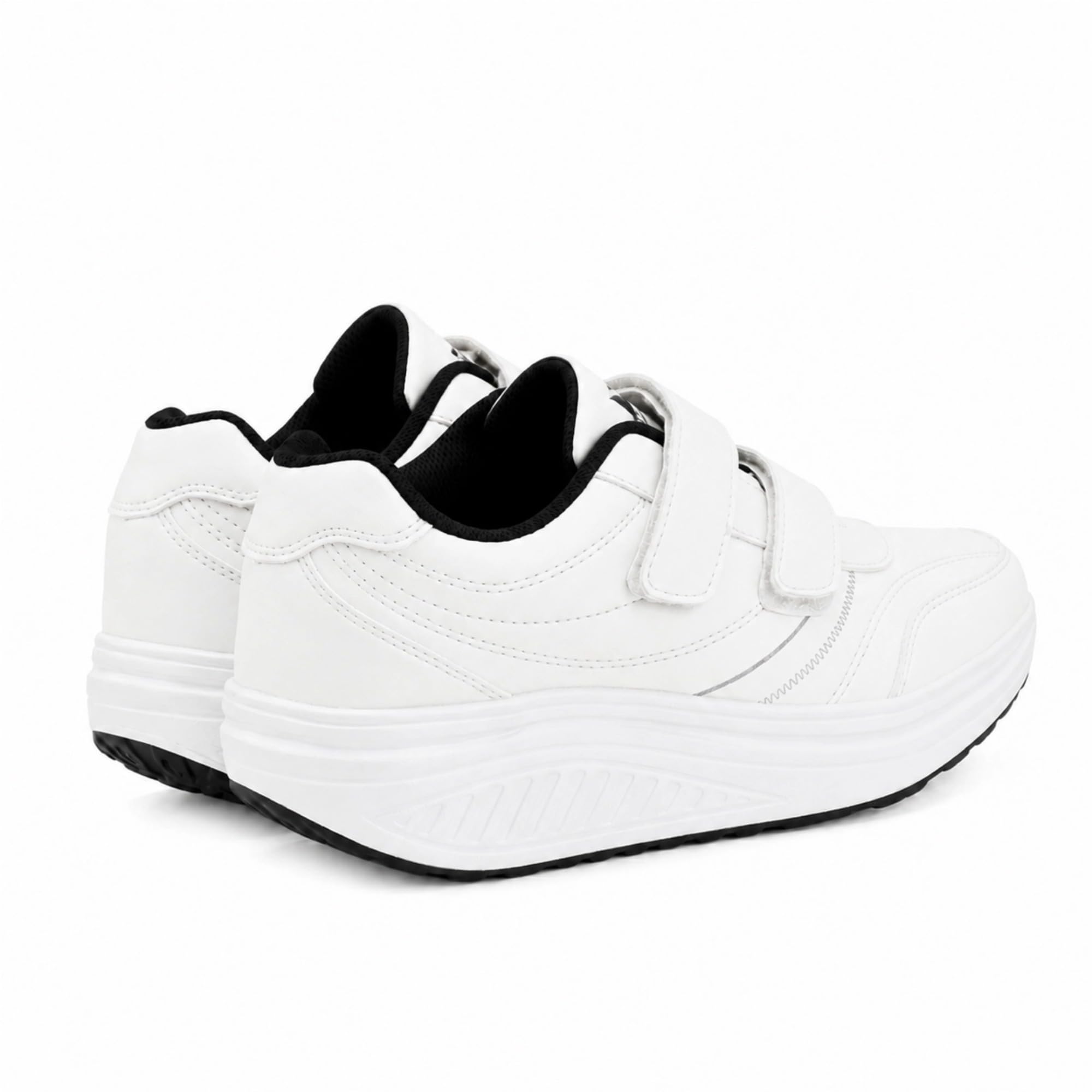 JOMIX Męskie buty do chodzenia z łzami Ortopedyczne antypoślizgowe amortyzujące buty do chodzenia i Firness, wygodne i łatwe do noszenia dla osób starszych