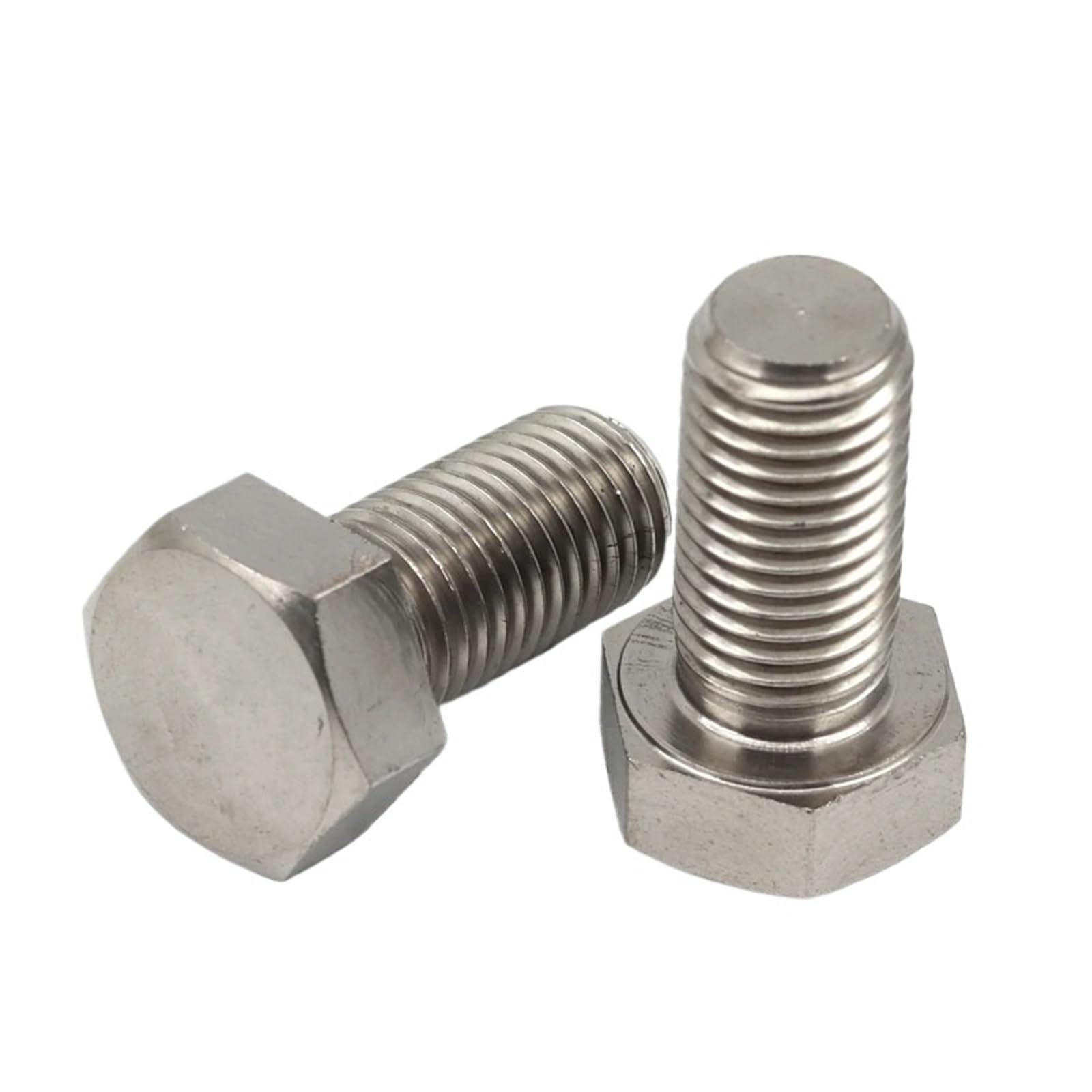 Tornillo de cabeza hexagonal M16 resistente con acabado brillante para montaje duradero 4