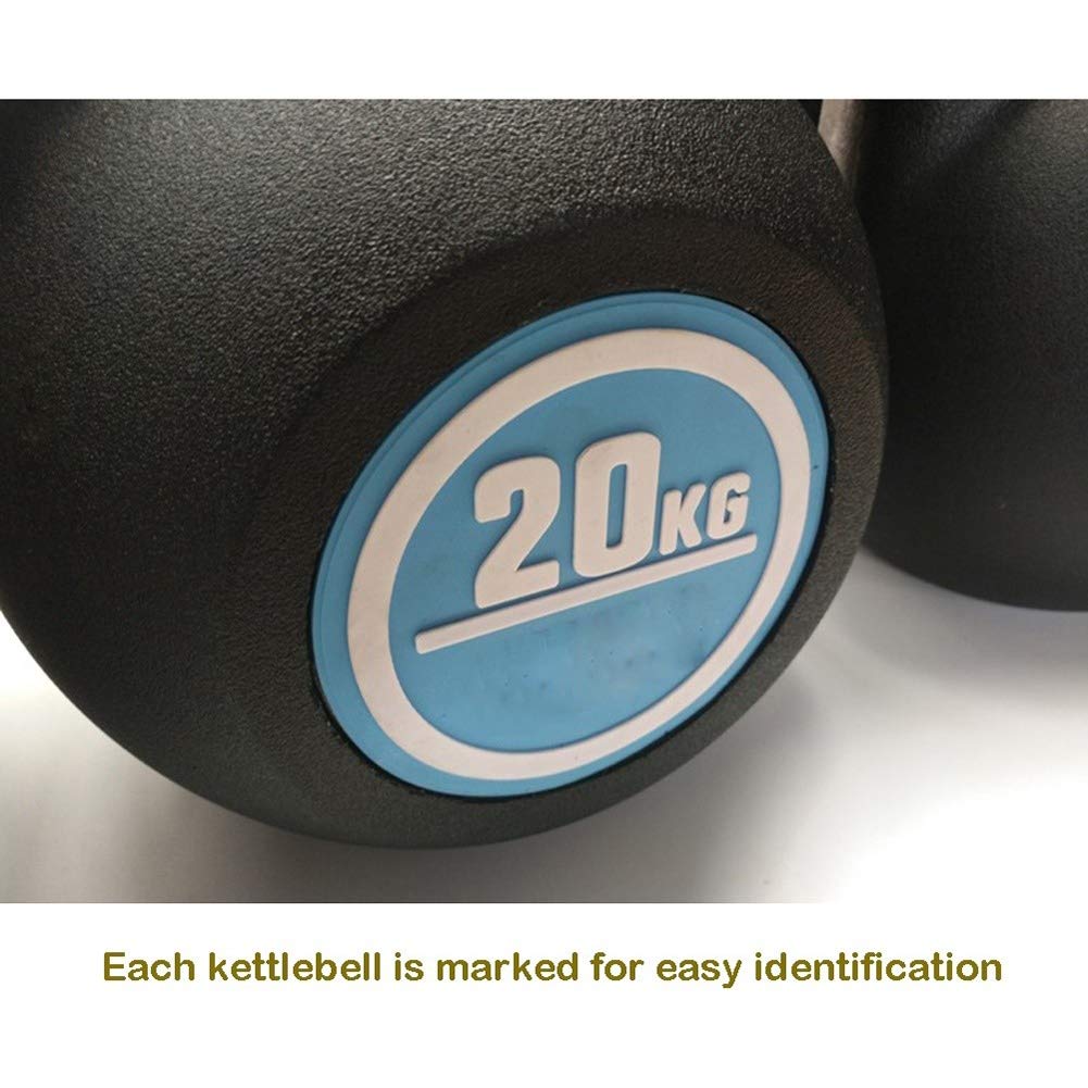 Kettlebells AGYH Stahlguss, Profi-Krafttraining, Core Training, Muskeltraining, 8kg/10kg/12kg/14kg/16kg/18kg/20kg/22kg/24kg (Size : 16kg/35.2lb)