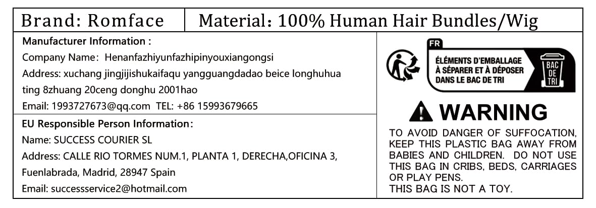 Pelucas Mujer Pelo Natural Humano Negro Half Wig Human Hair Yaki Straight Wigs 100% Cabello Humano Brasileño With Drawstring 180% Densidad Ready to Go Glueless para Mujer 16 Pulgadas