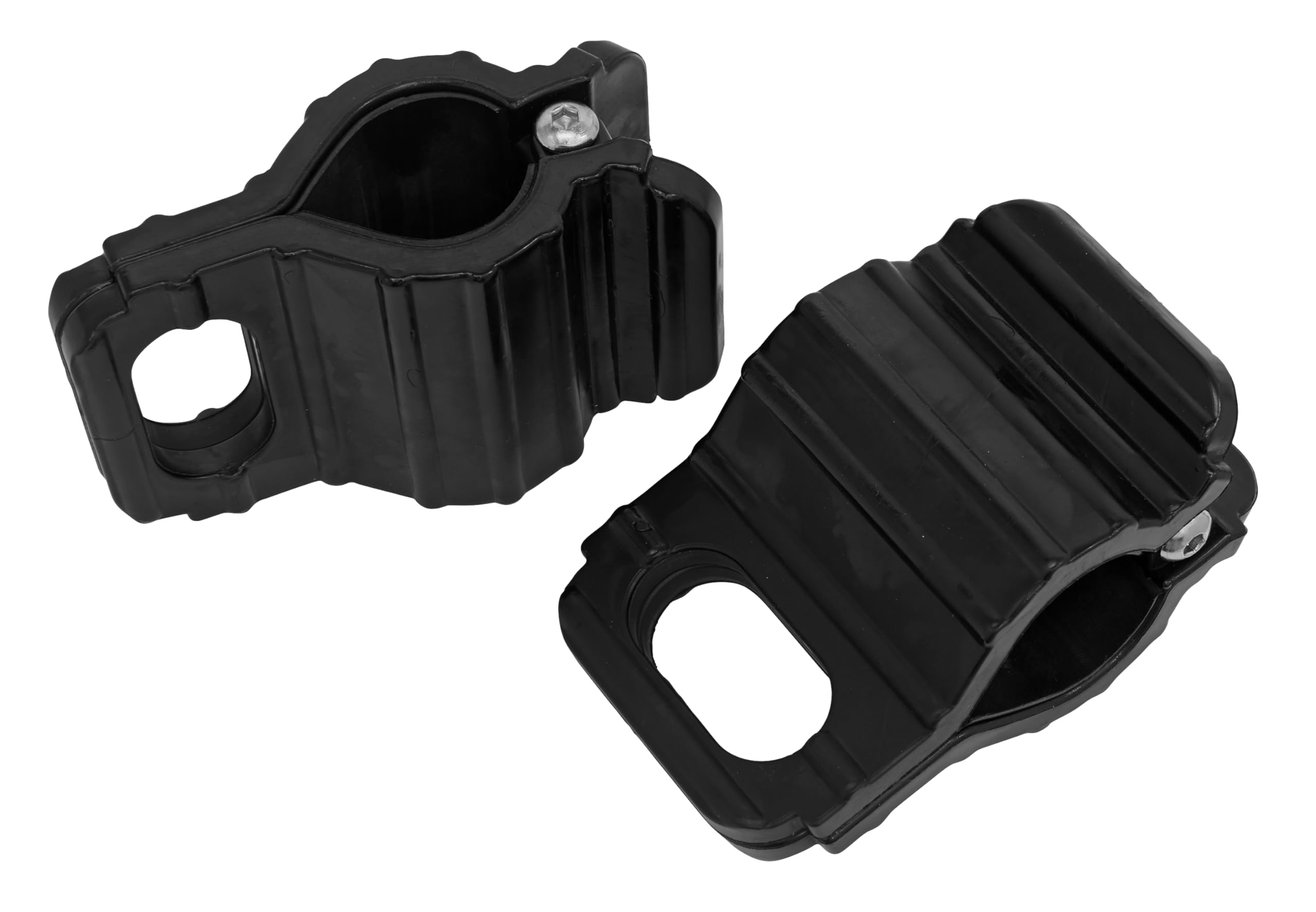 Sealey Handlebar Tie Down Clamp For Motorcycles Pack Of Two Black TDC01