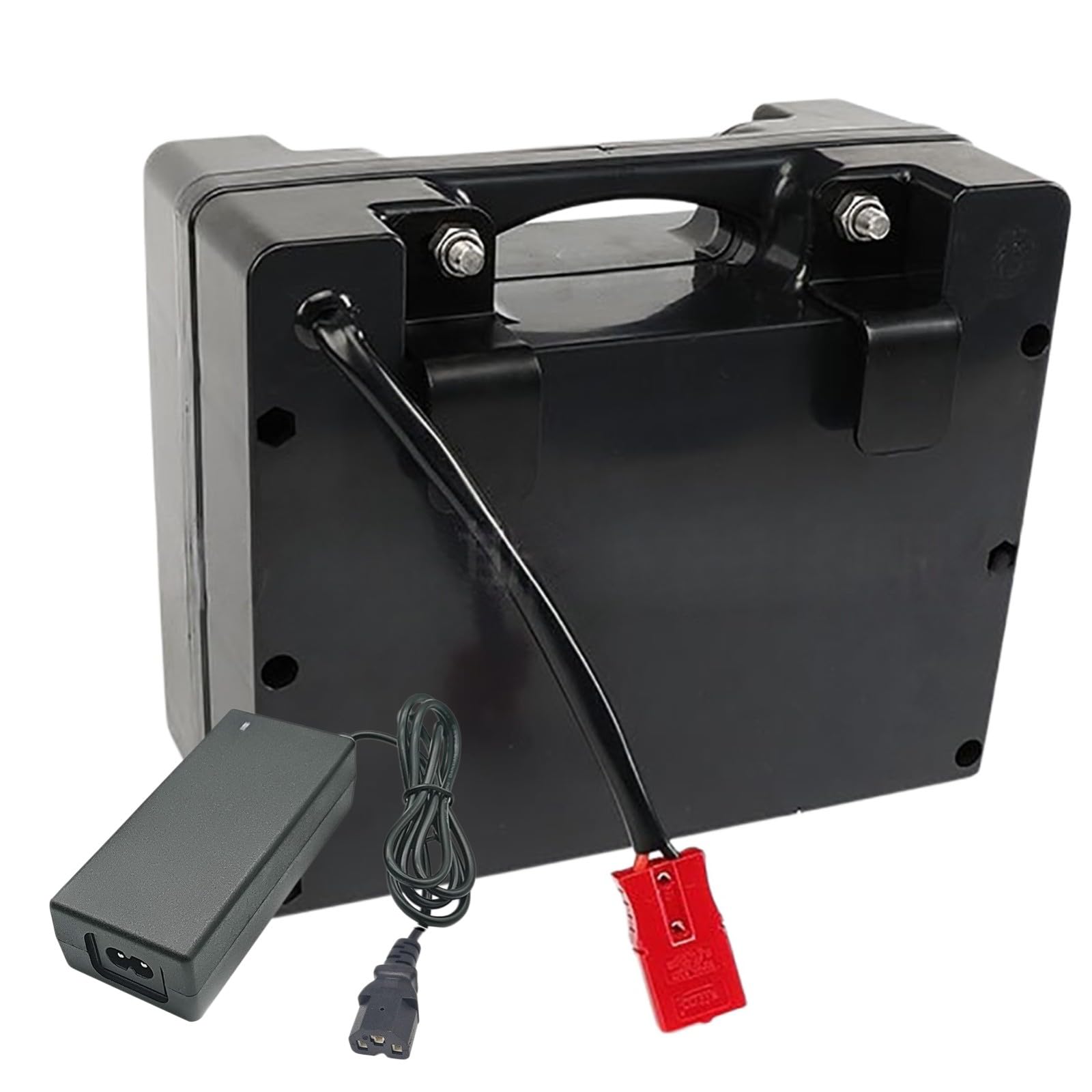 Batería para Silla De Ruedas Eléctrica De 24 V, 8 Ah, 10 Ah, 12 Ah Y 15 Ah, Recargable con Cargador, Ideal para Sillas De Ruedas De Personas Mayores. Conector Anderson Rojo.