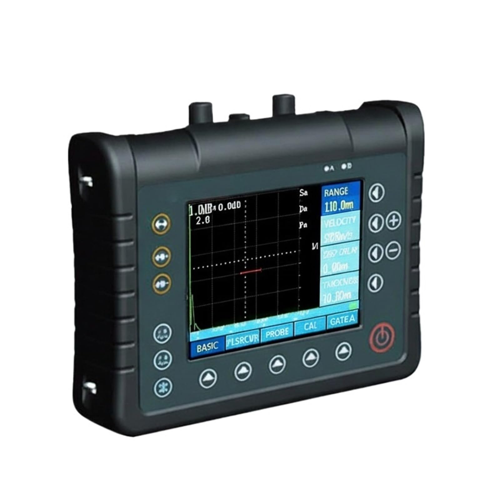 LNHHG Digital Ultrasonic Flaw Detector for NDT Weld Inspection & Pipe Testing - IP65 Waterproof, 0-10000mm Range(Anyscan32)