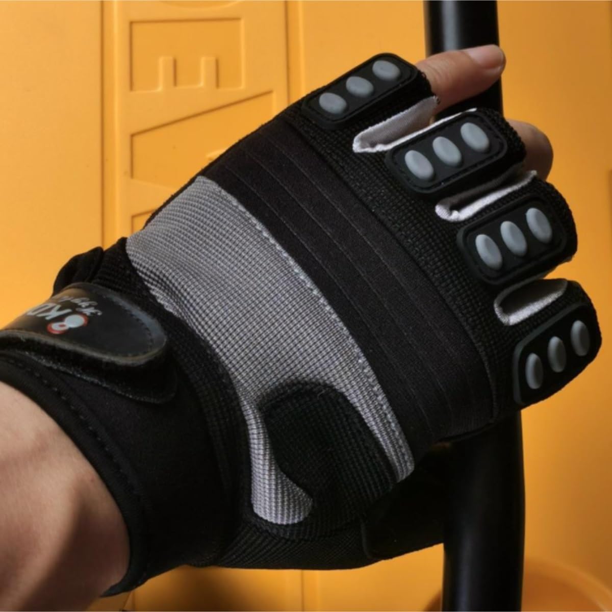 Guantes Deportivos Guantes de Entrenamiento físico for Hombre, Guantes de Ciclismo con Barra Horizontal y Mancuernas Hombre y Mujer
