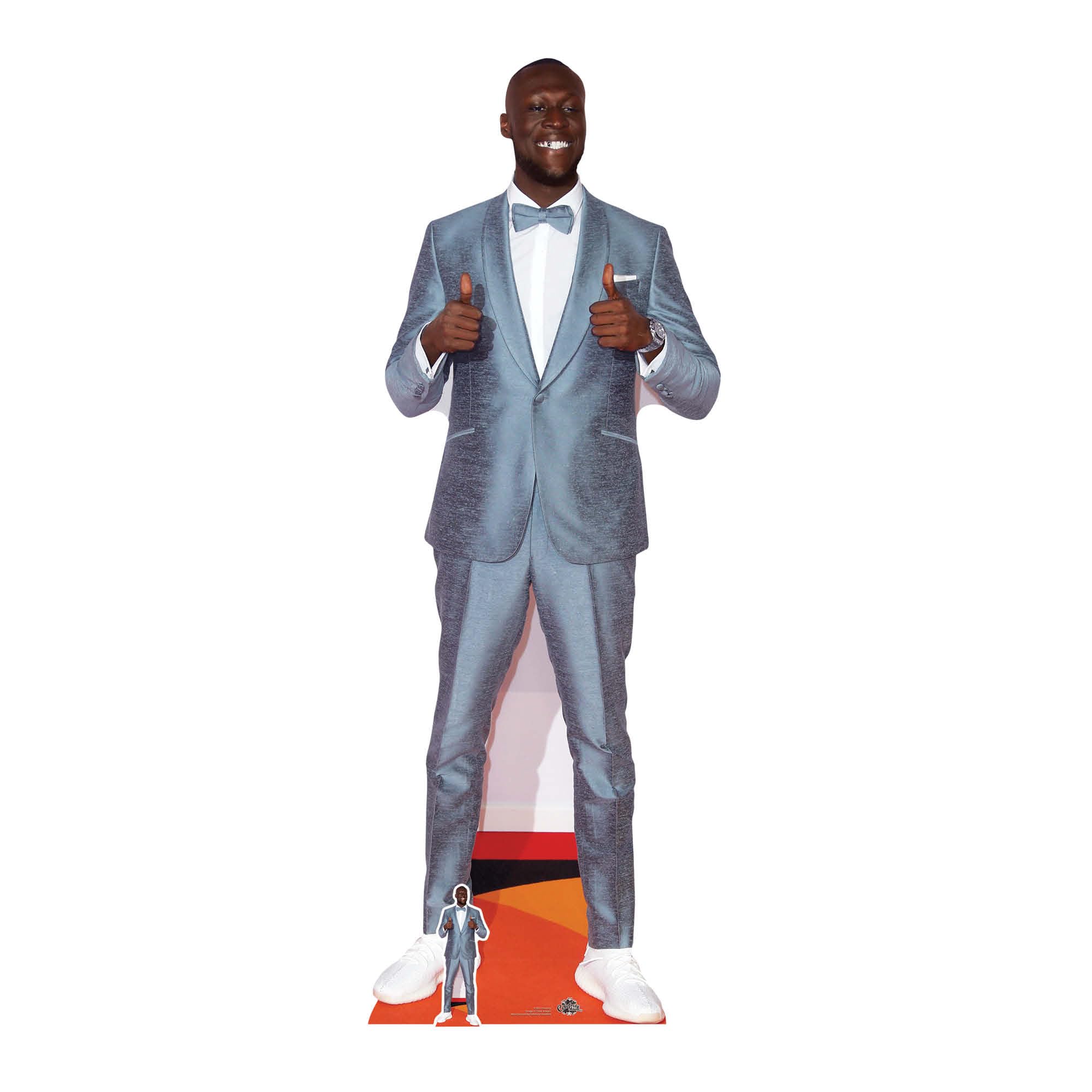 Star Cutouts Ltd Star CS810 Stormzy Lifesize Cardboard Cutout/Standee/Standup Perfect for Fans, Displays and Collectors Height 194cm Width 67cm