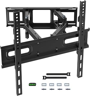 PUTORSEN TV Wandhalterung Schwenkbar für 32-70 Zoll Fernseher bis zu 50 kg