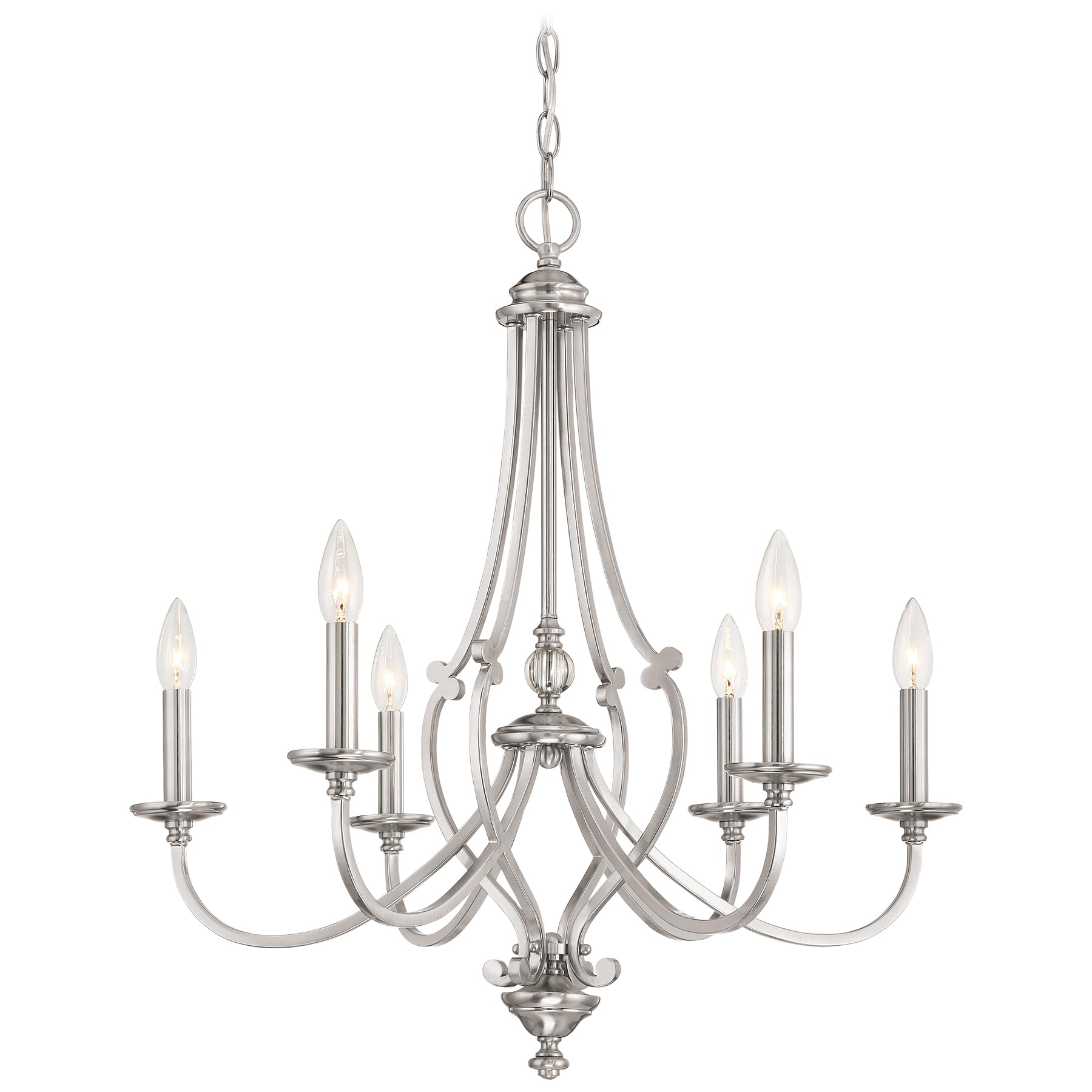 Minka Lavery 3336-84 Savannah Row Chandelier, 6-Light, 360 Total