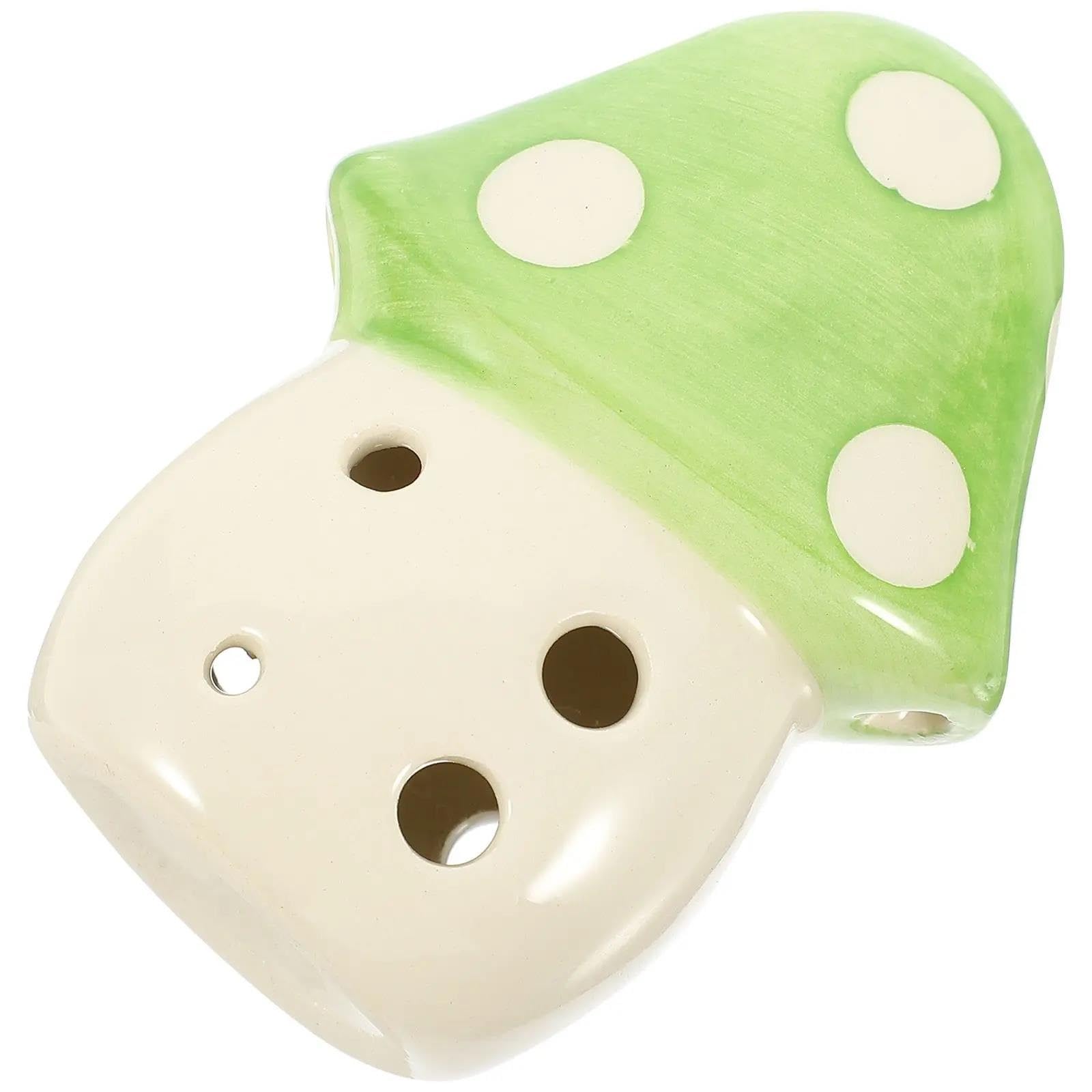 Ocarina Anfängerinstrument 6 Löcher Übungsspiel Keramik Keramik-Okarina
