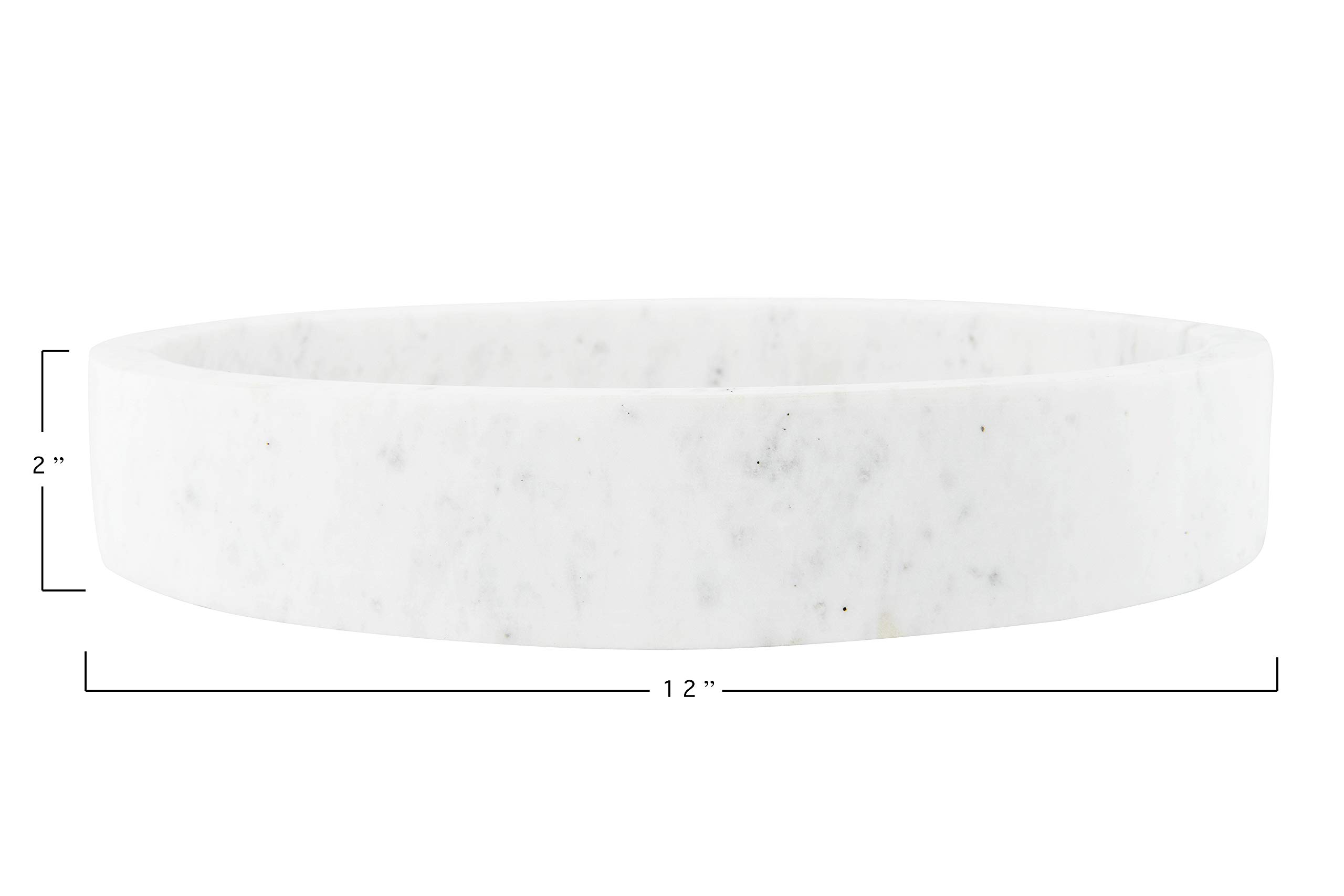 Vassoio svuotatasche bagno cucina in metallo Opaco Bianco | TFT | IDFL
