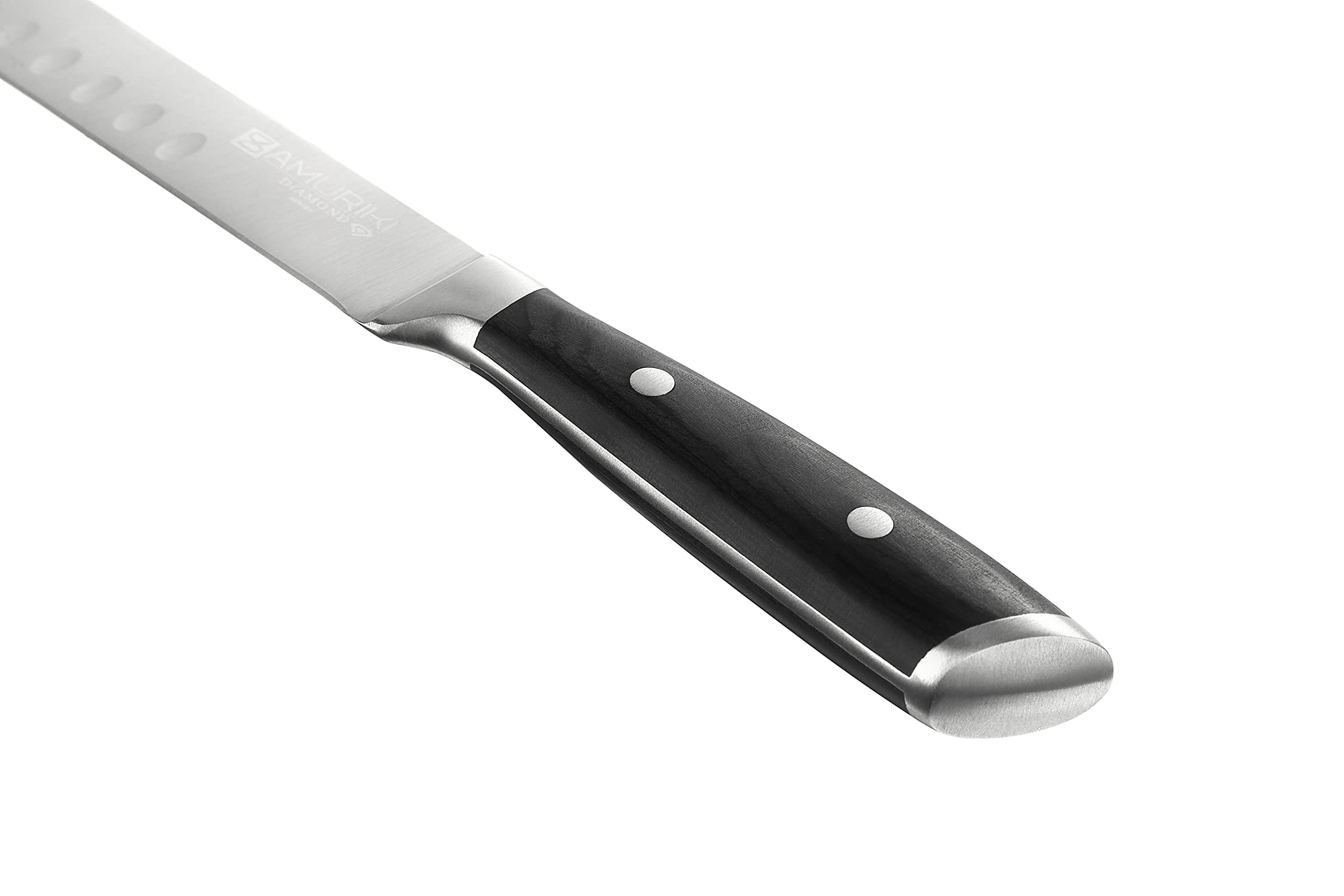 Brisket Knife - Ultimate 12-inch Carving Knives, Slicing Knives with Granton Edge Designed for Briskets, Roasts, Meat, BBQ, etc. (Slicing Knive 12") — Amazon image 7