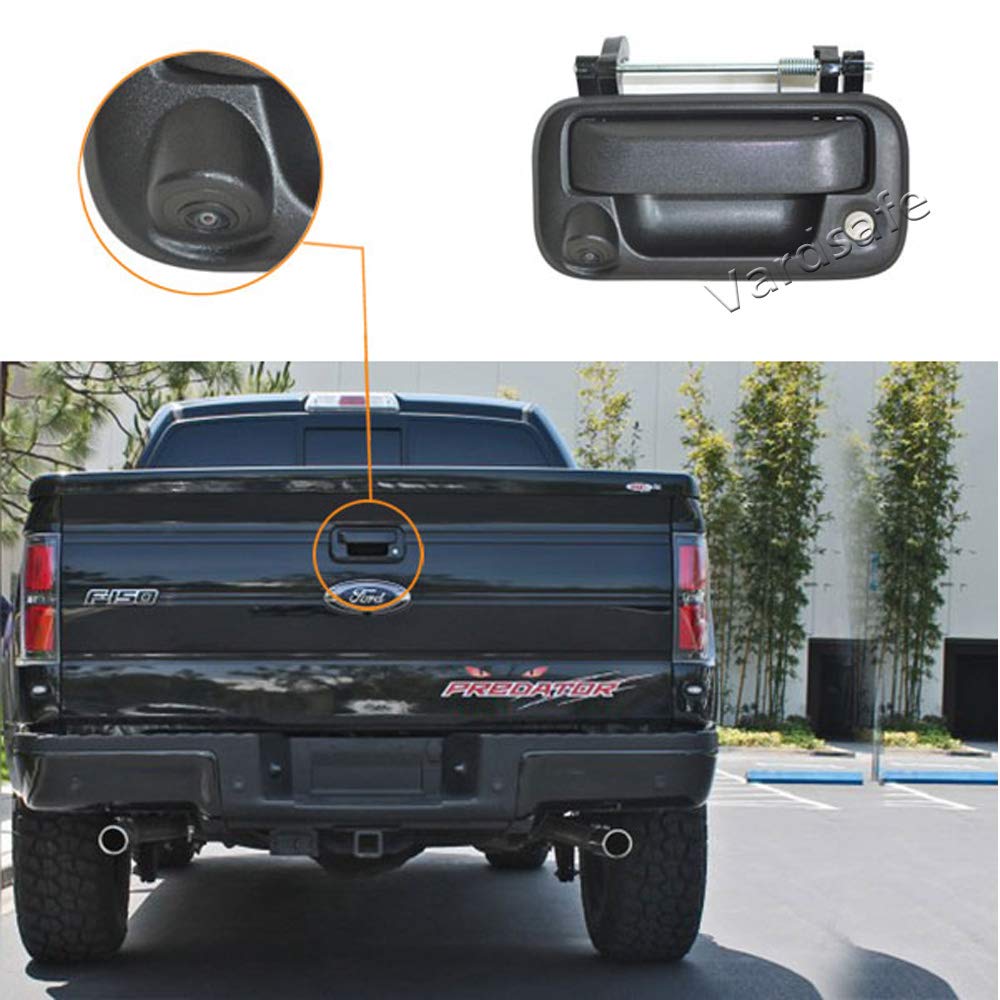 Amazon.com: Vardsafe VS150R Tailgate Handle Backup Camera & Replacement Rear  View Mirror Monitor for Ford F150 (2005-2014), F250 F350 F450 F550  (2008-2016) : Electronics