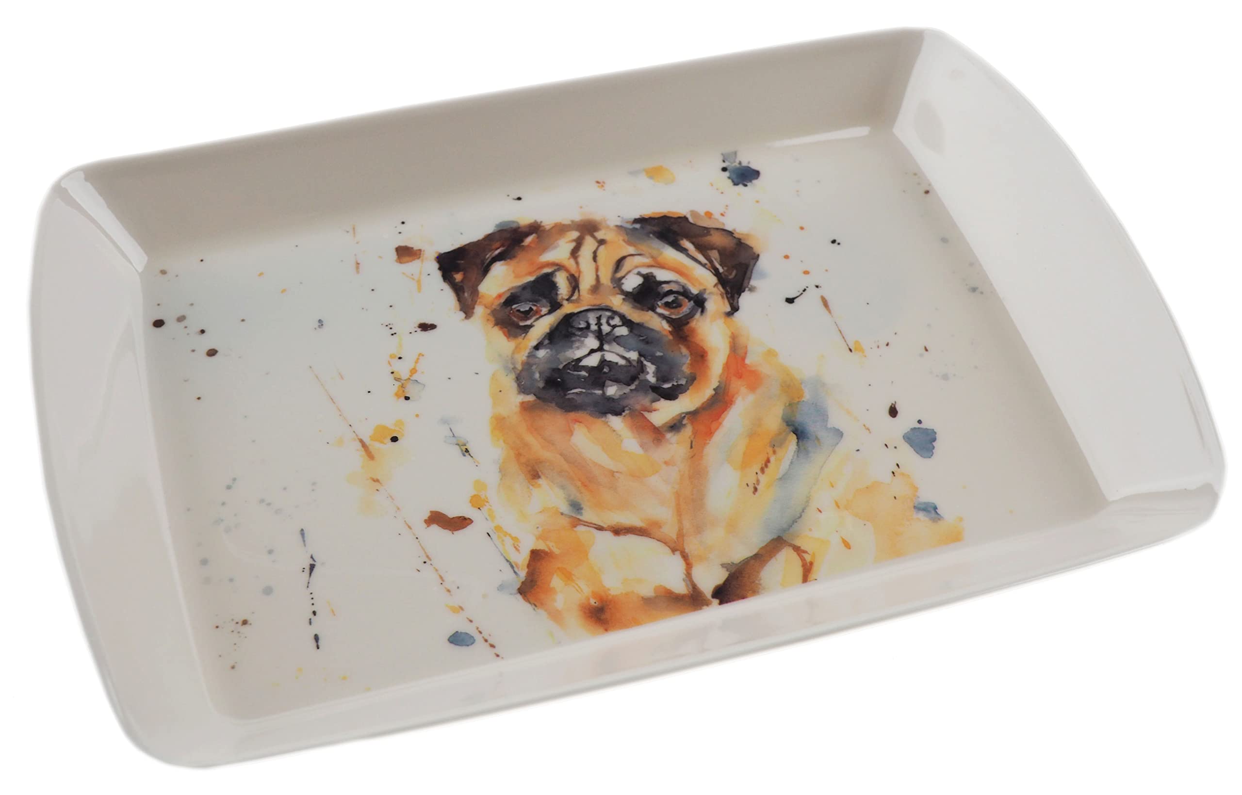 lesser and pavey LP48754 Small Tray | Pug design | 1 Pc