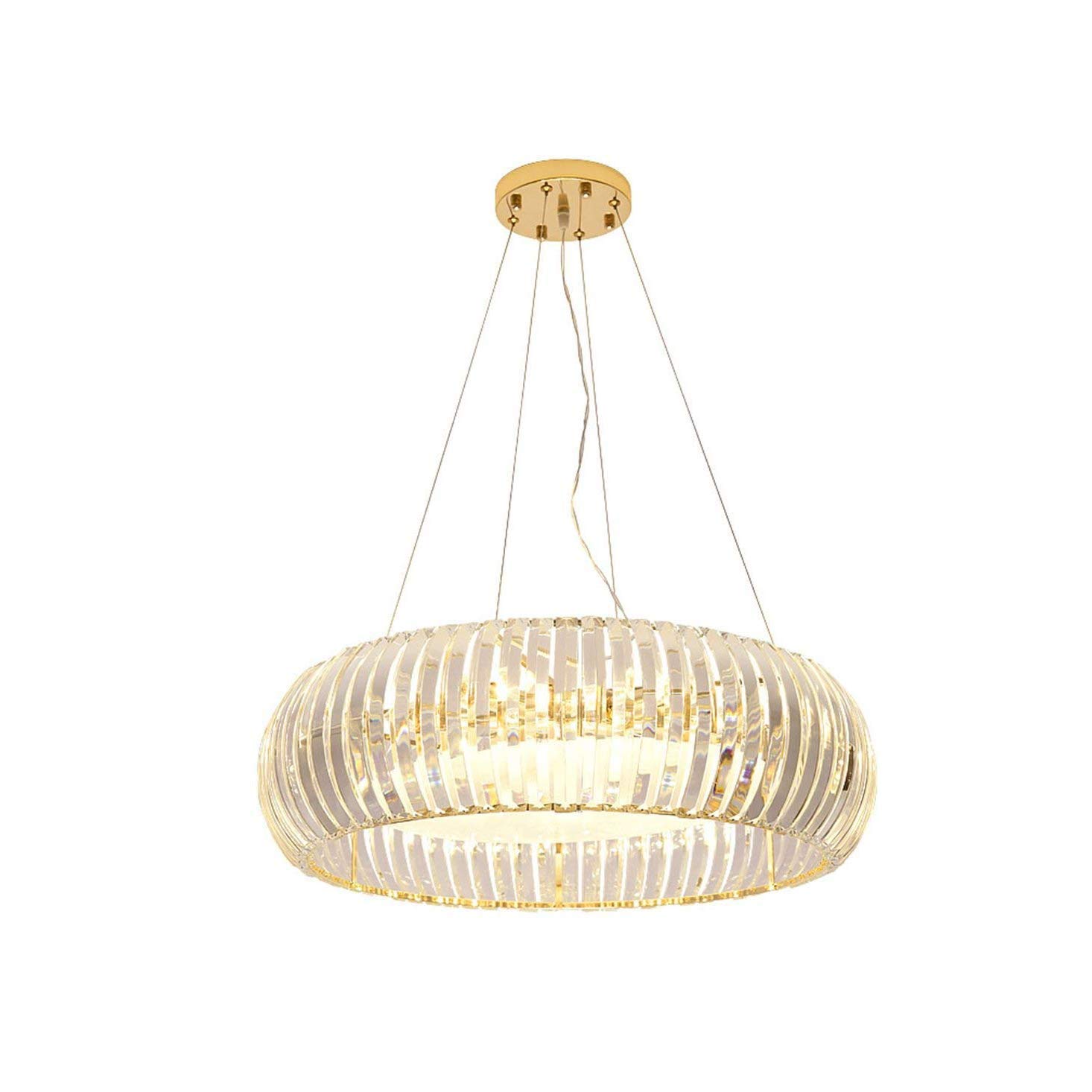 Ceiling Light Luxury Postmodern Round Crystal d Lighting for Living
